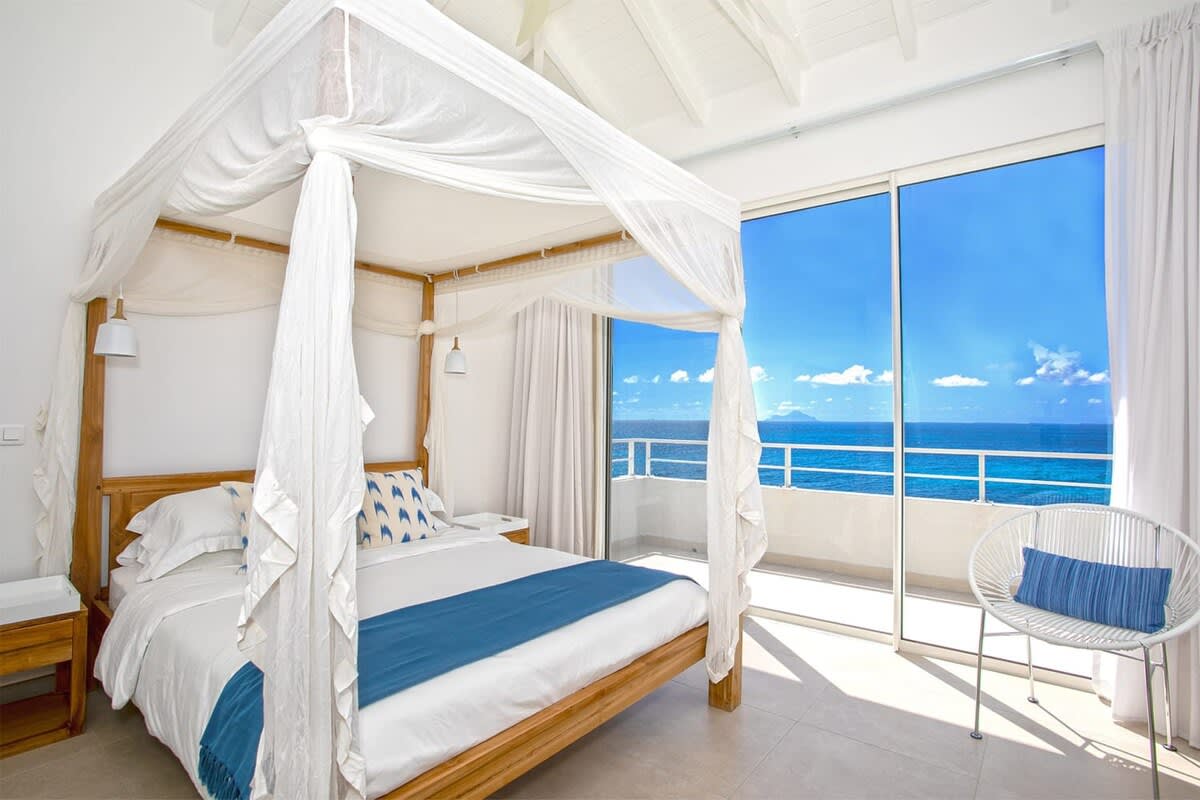 Villa Aqua, a Sleek Four-Bedroom Indigo Bay Villa with Private Pool and Saba Views - Photo 17