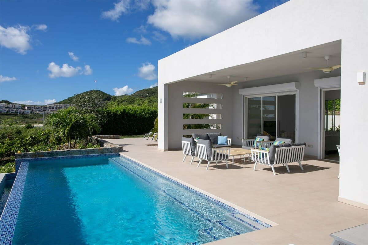 Villa Aqua, a Sleek Four-Bedroom Indigo Bay Villa with Private Pool and Saba Views - Photo 5