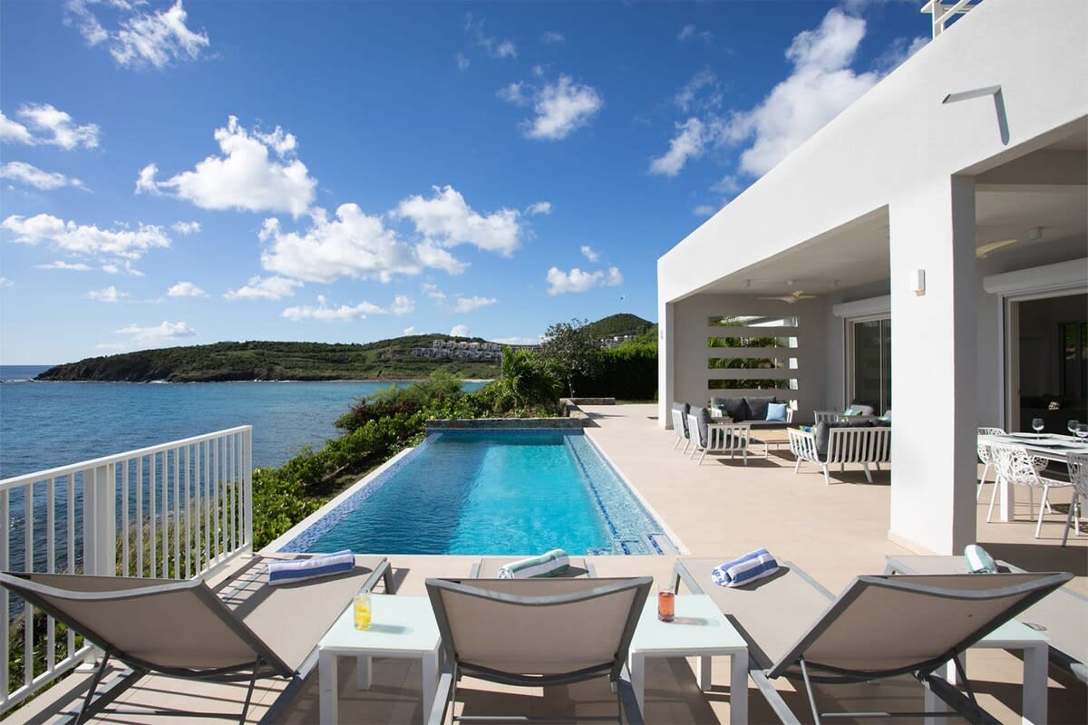 Villa Aqua, a Sleek Four-Bedroom Indigo Bay Villa with Private Pool and Saba Views - Photo 6