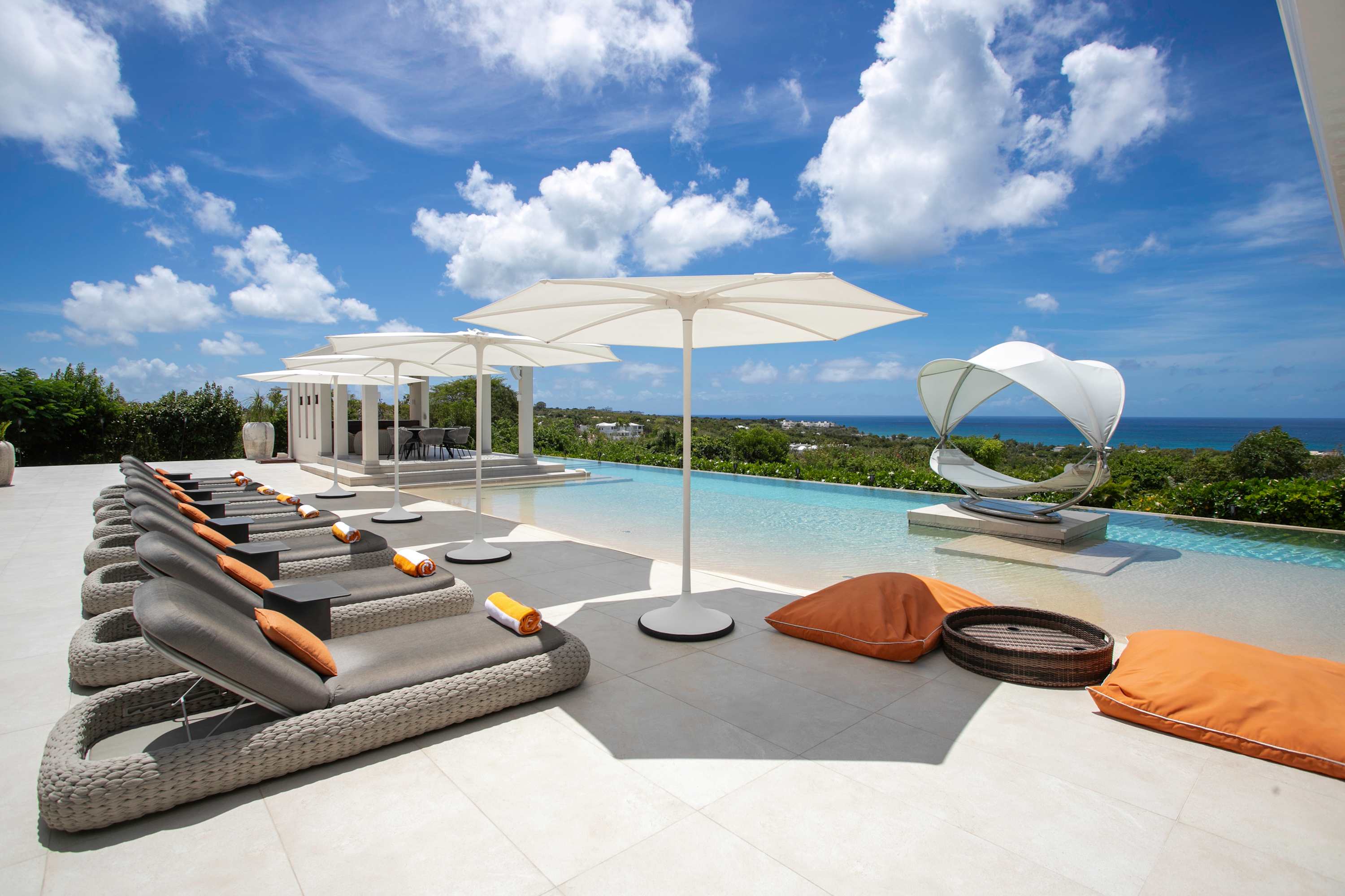Villa Avanti, Terres Basses Ocean-View Estate with Heated Pool and Cinema Room Main View