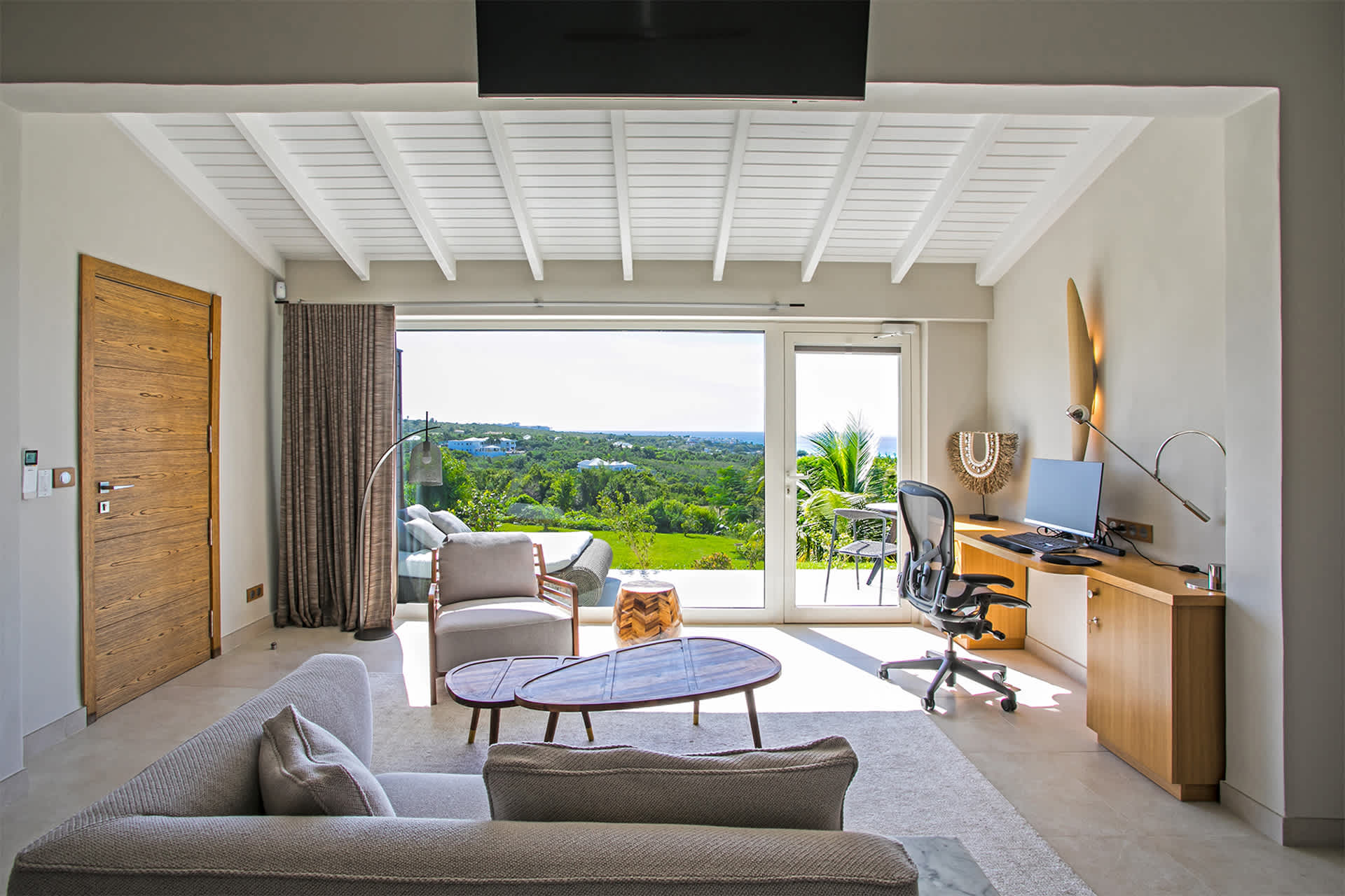 Villa Avanti, Terres Basses Ocean-View Estate with Heated Pool and Cinema Room - Photo 24