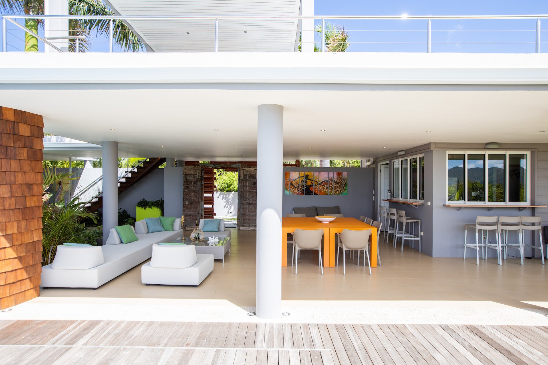 Bahia Blue, a Four-Bedroom Terres Basses Villa with Heated Infinity Pool and Rooftop Views - Photo 12