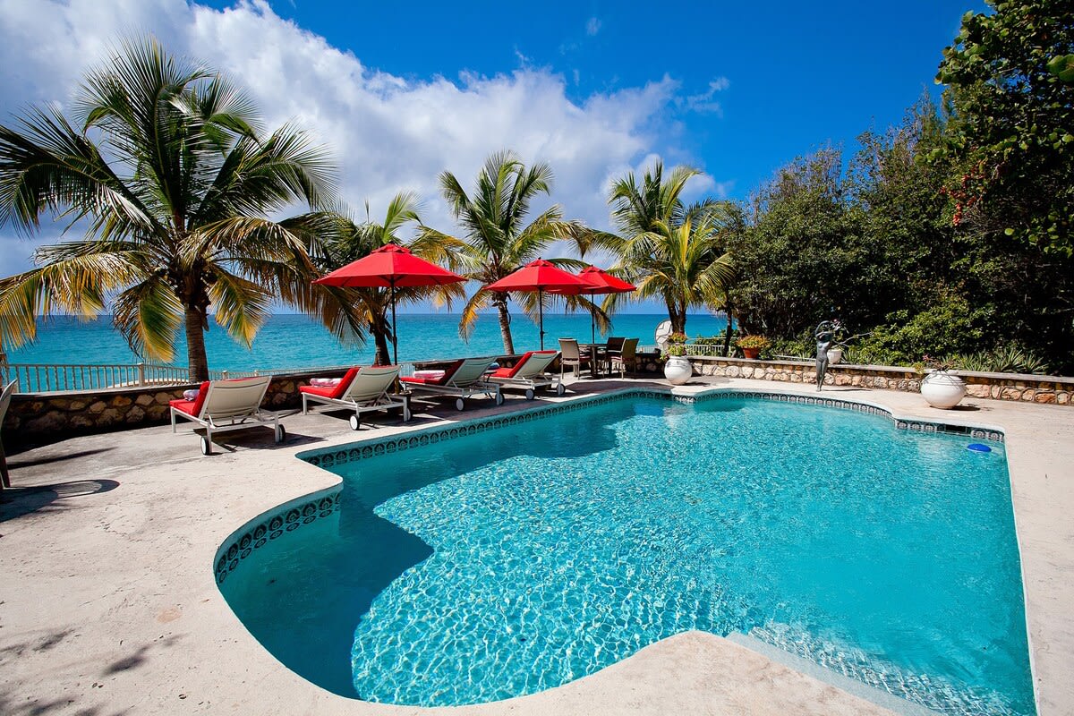 Baie Longue Beach House, Beachfront Villa with Heated Pool in Terres Basses - Photo 12