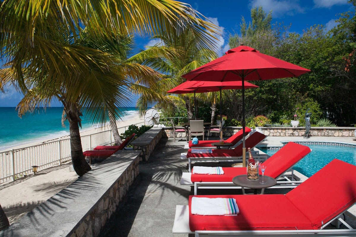 Baie Longue Beach House, Beachfront Villa with Heated Pool in Terres Basses - Photo 16