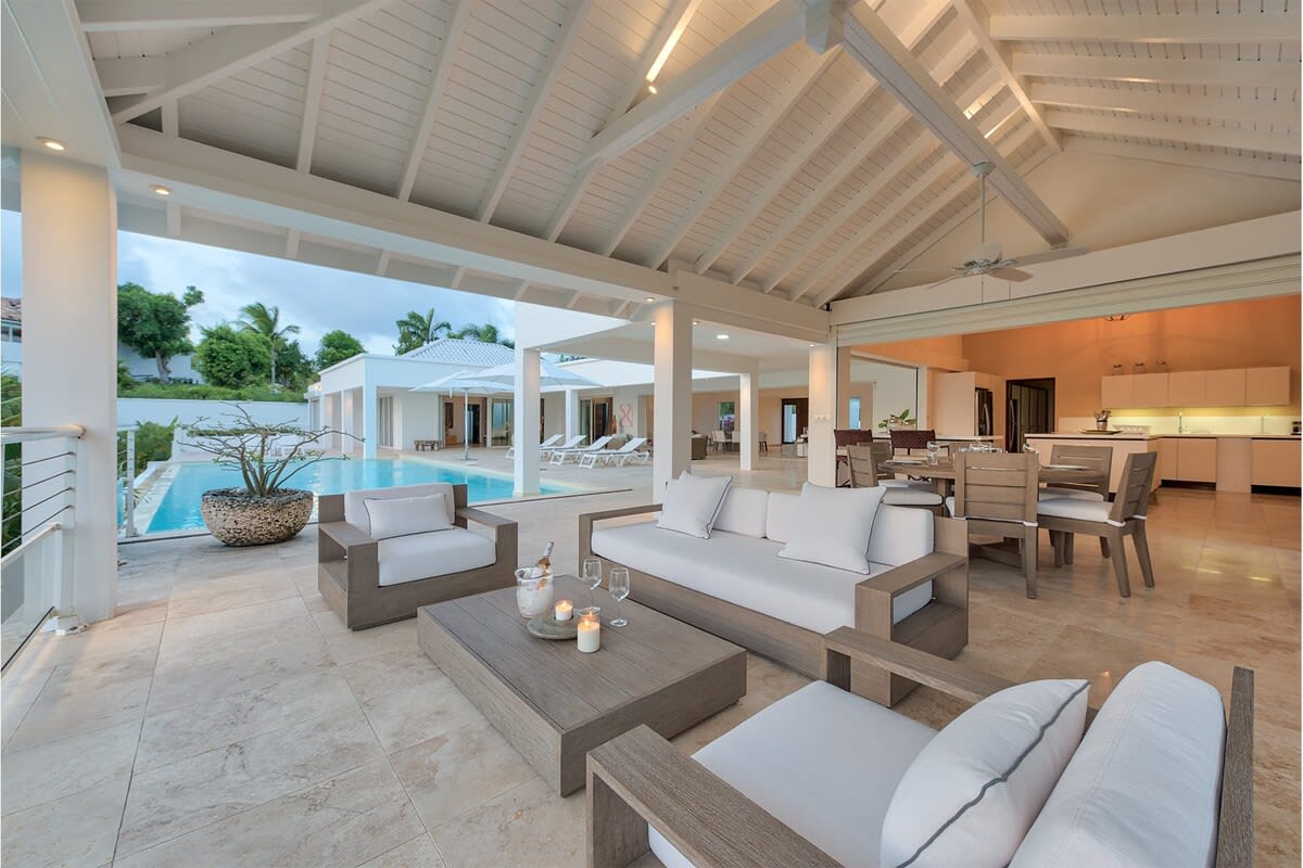 Villa Bamboo, an Ocean-View Two-Bedroom Villa in Terres Basses - Photo 10