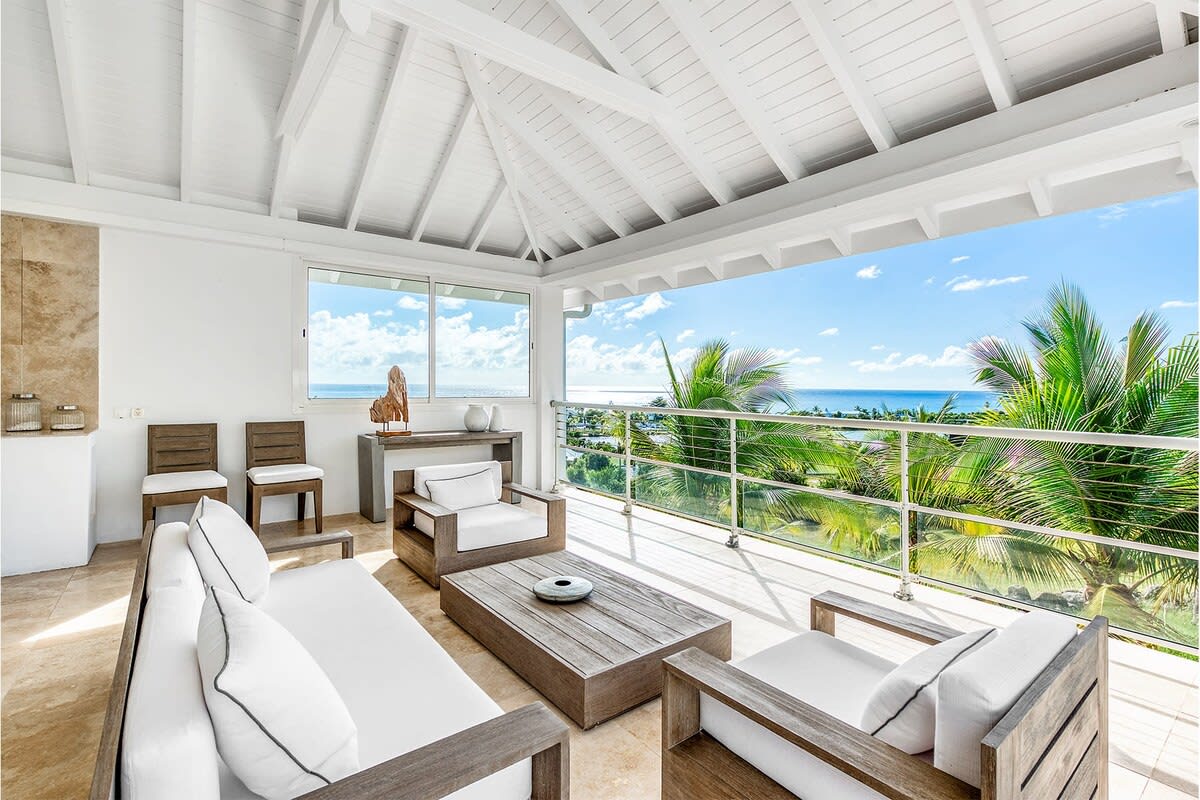 Villa Bamboo, an Ocean-View Two-Bedroom Villa in Terres Basses - Photo 9