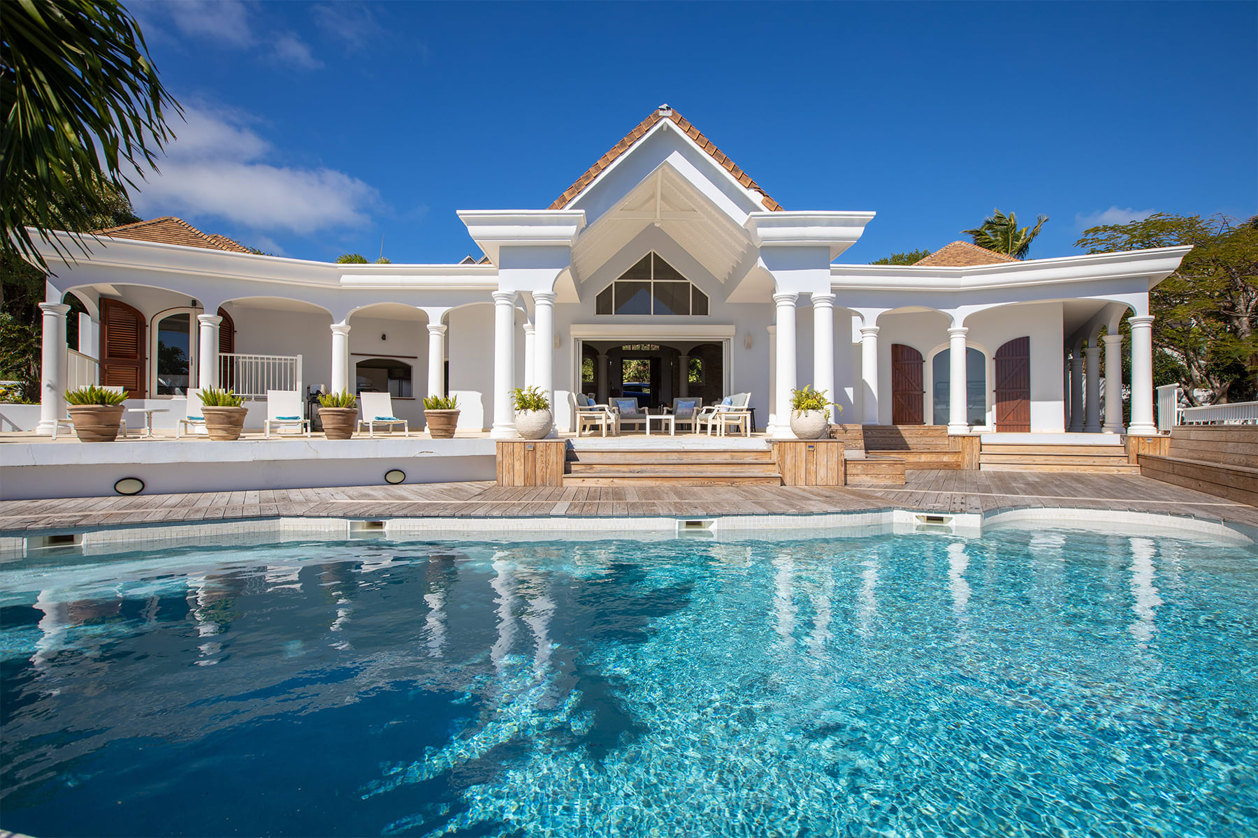 Villa Beauvoir in Orient Bay, Saint Martin Main View