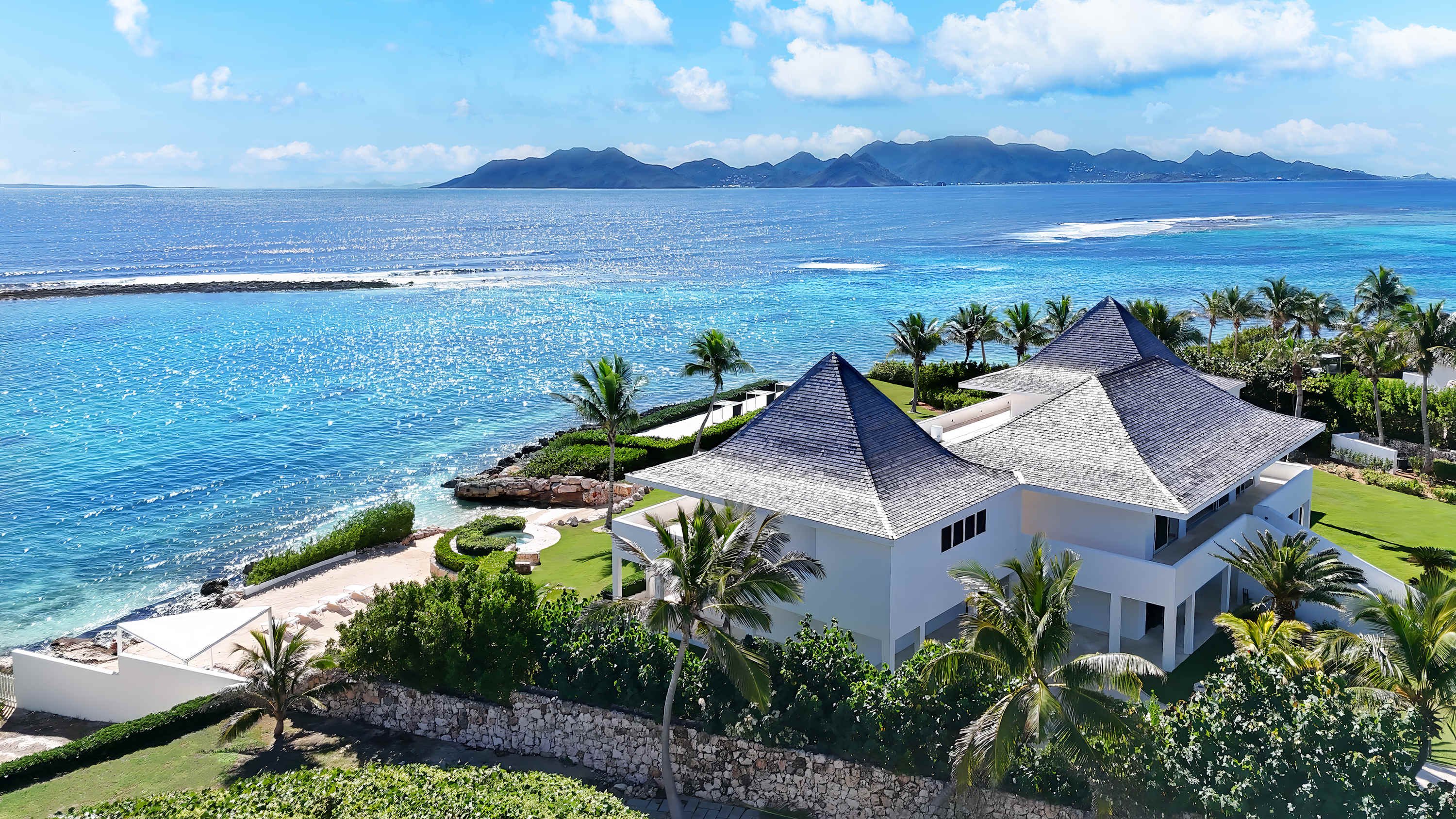 Bleu Ciel, Little Harbour Anguilla Beachfront Estate with 11 Bedrooms, Tennis and Private Pools Gallery 2