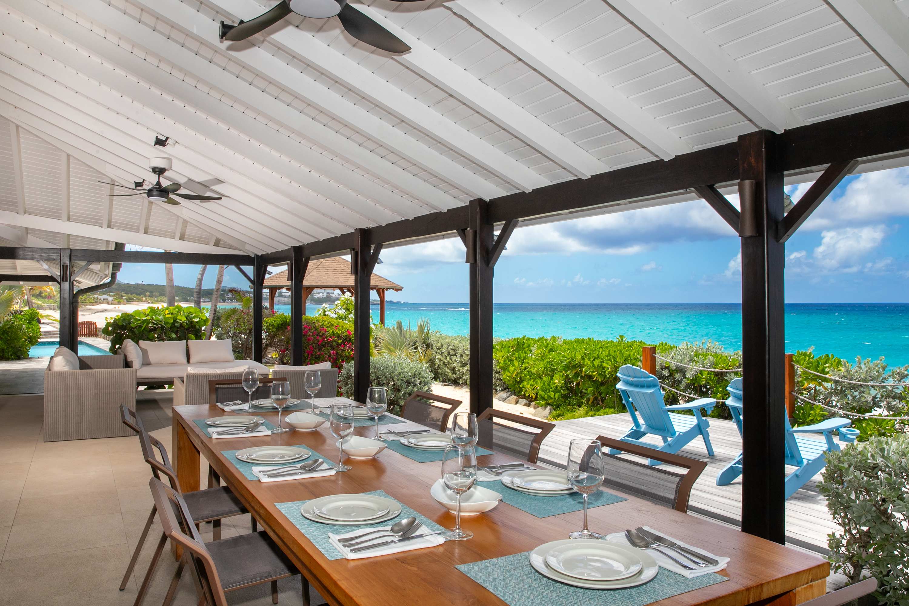 Blue Beach, Beachfront Villa on Baie Longue in Terres Basses - Photo 7