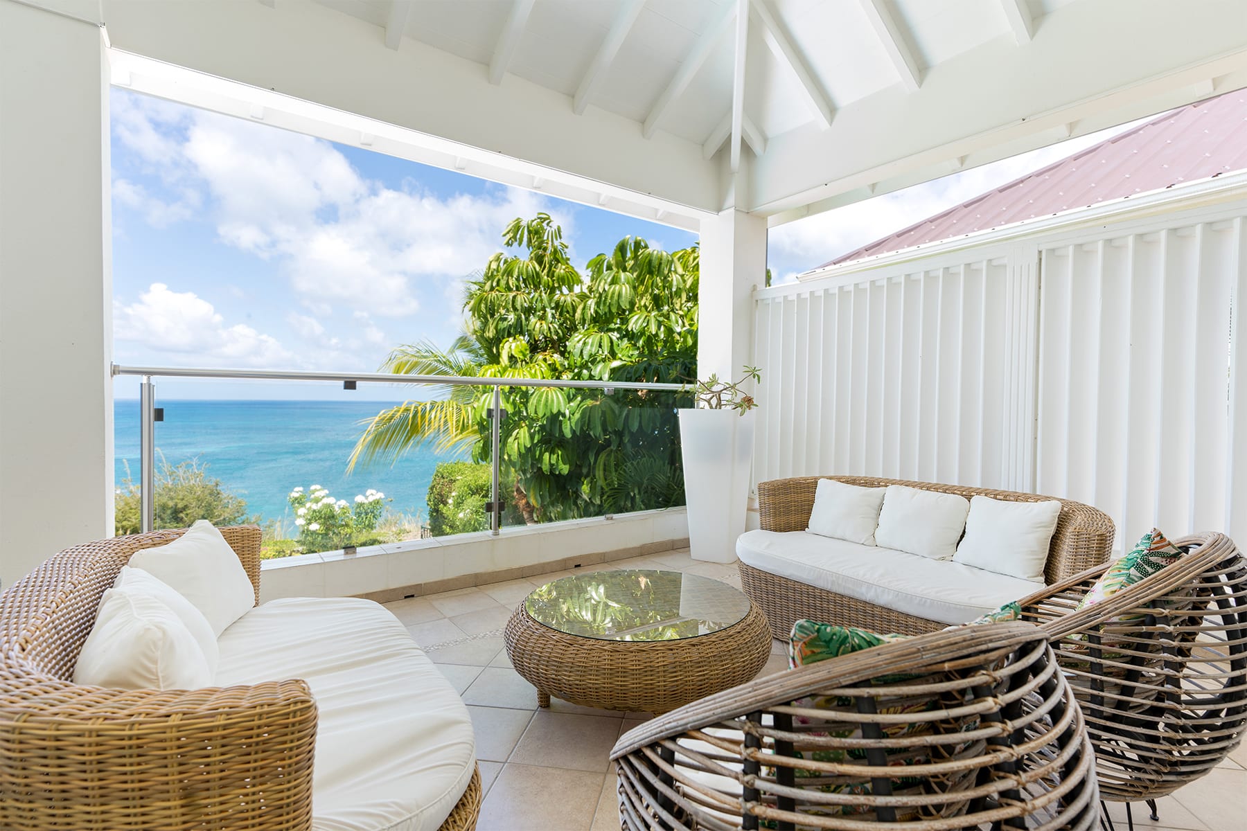 Villa Blue Sailing, a Three-Bedroom Villa Above Happy Bay with Caribbean Sunset Views - Photo 12