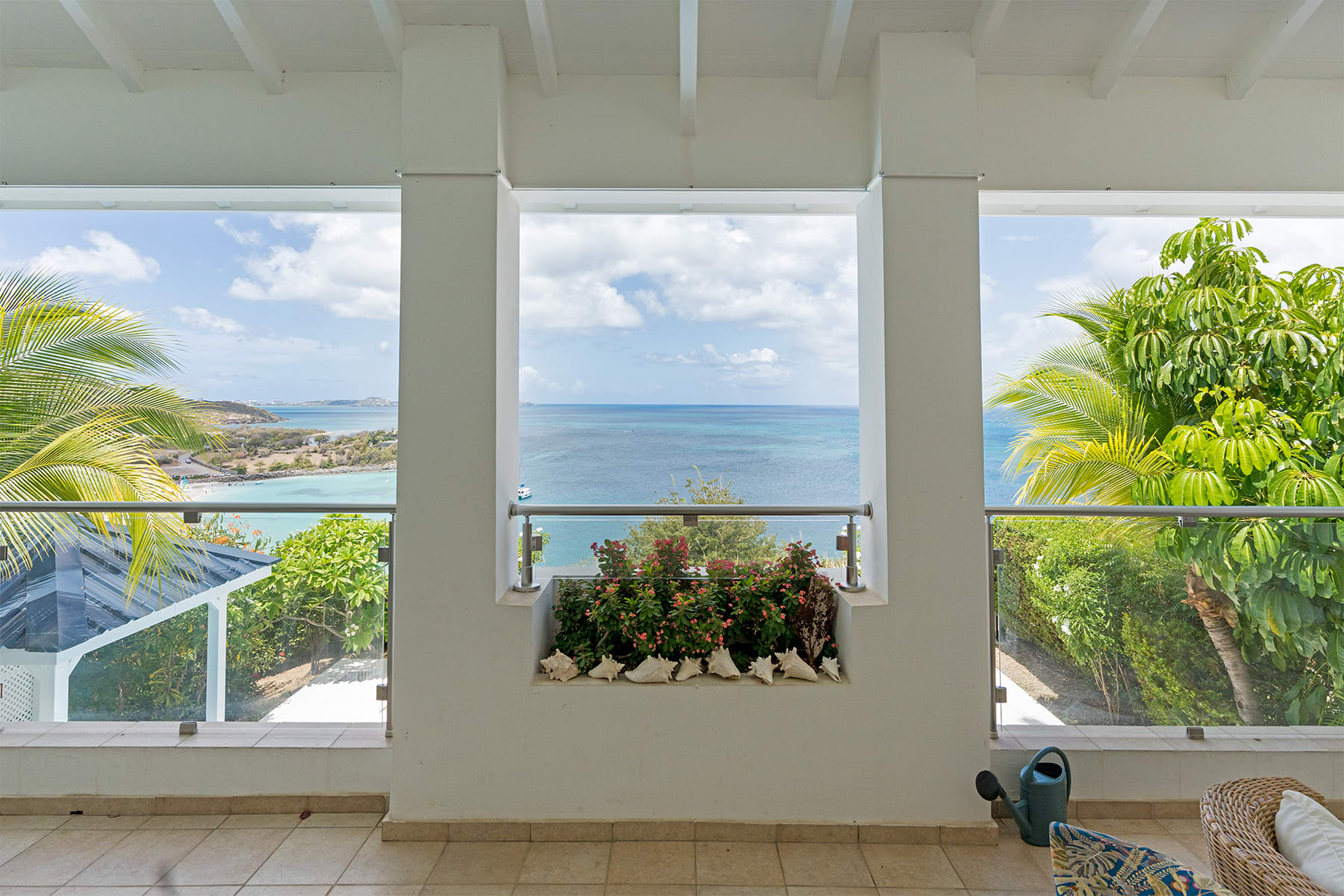 Villa Blue Sailing, a Three-Bedroom Villa Above Happy Bay with Caribbean Sunset Views - Photo 13