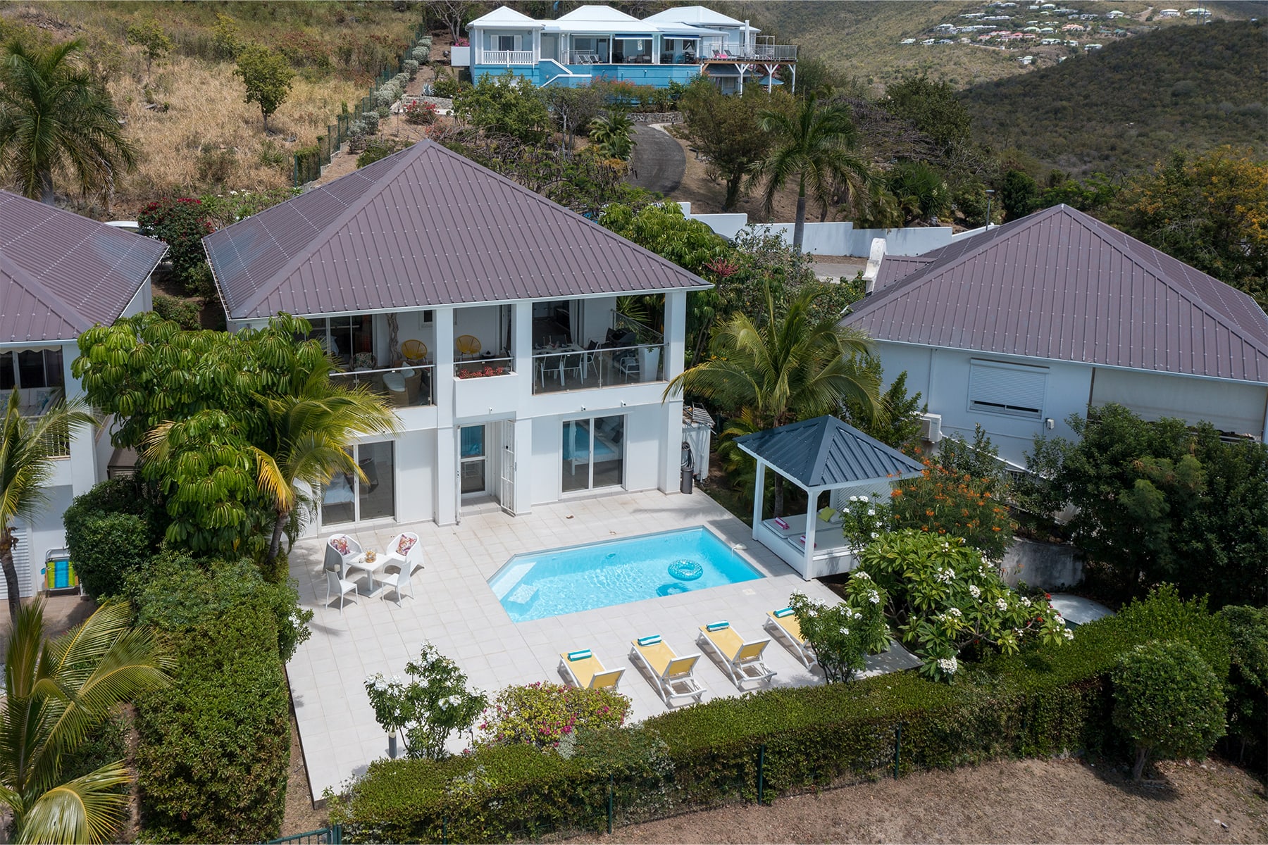 Villa Blue Sailing, a Three-Bedroom Villa Above Happy Bay with Caribbean Sunset Views - Photo 6