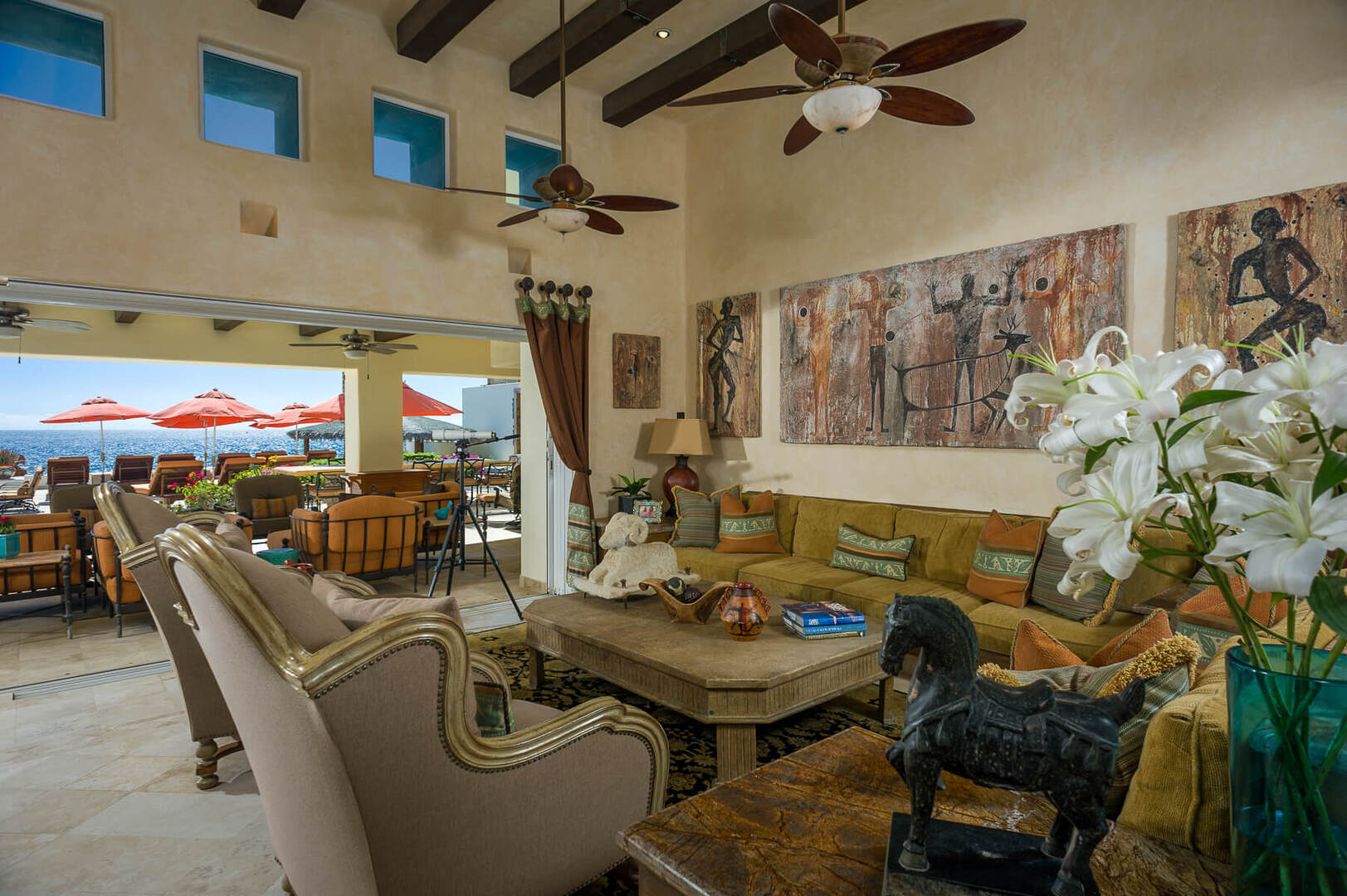 Casa Alcini, Beachfront Pedregal Villa with 8 Bedrooms, Heated Pool and Private Casita - Photo 12