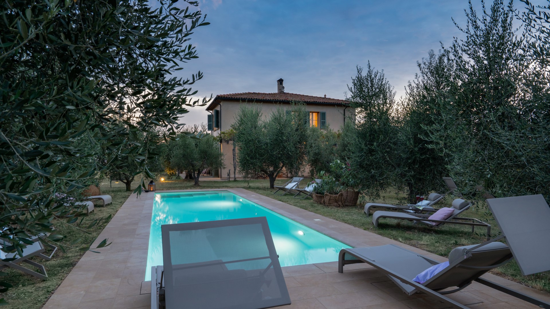 Casa del Vento 5BR, Sea-Lit Modern Villa Among Olive Trees in Tuscany - Photo 22