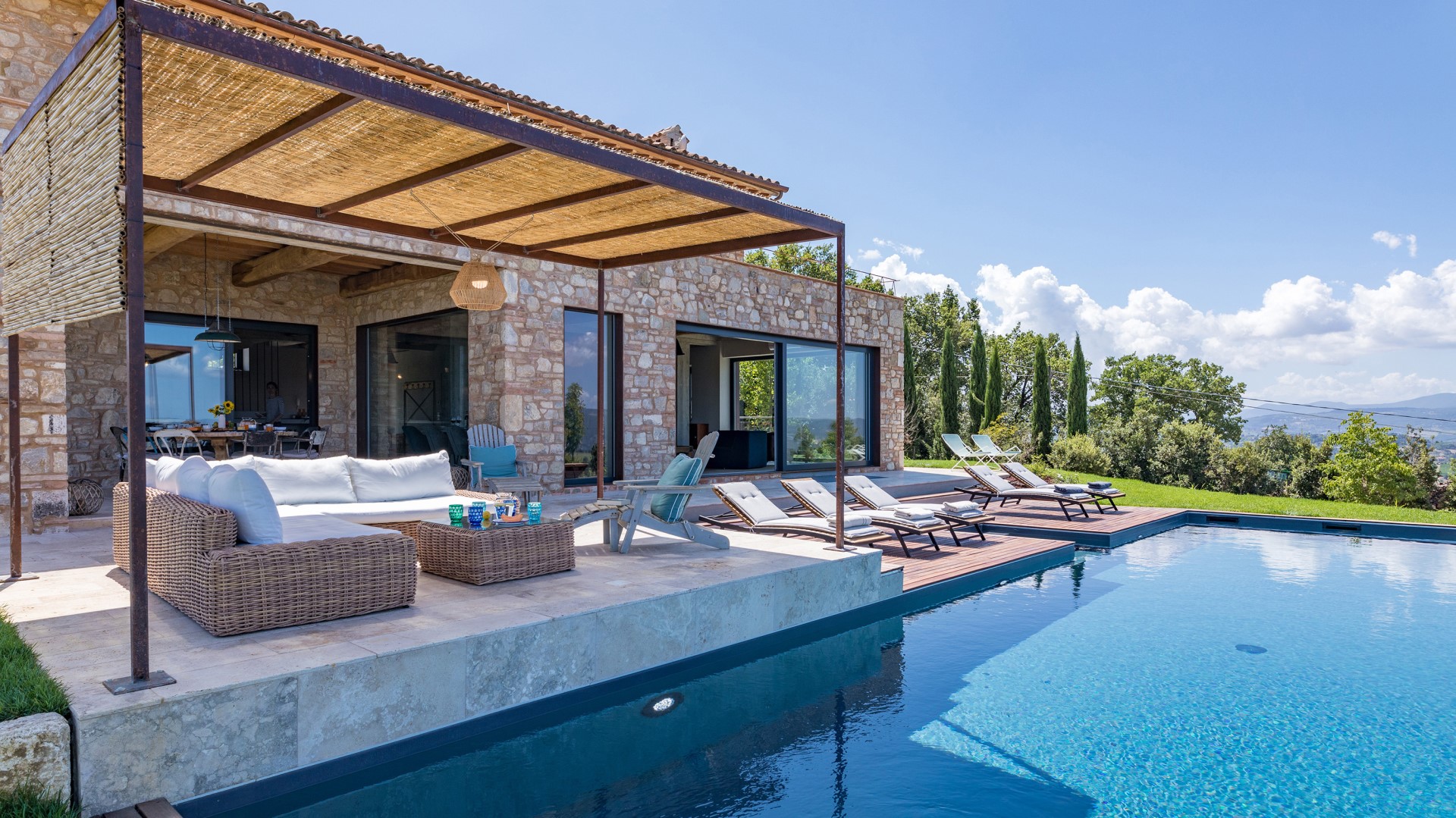 Casale The Place, Industrial-Chic Stone Villa with Pool Near Todi - Photo 11
