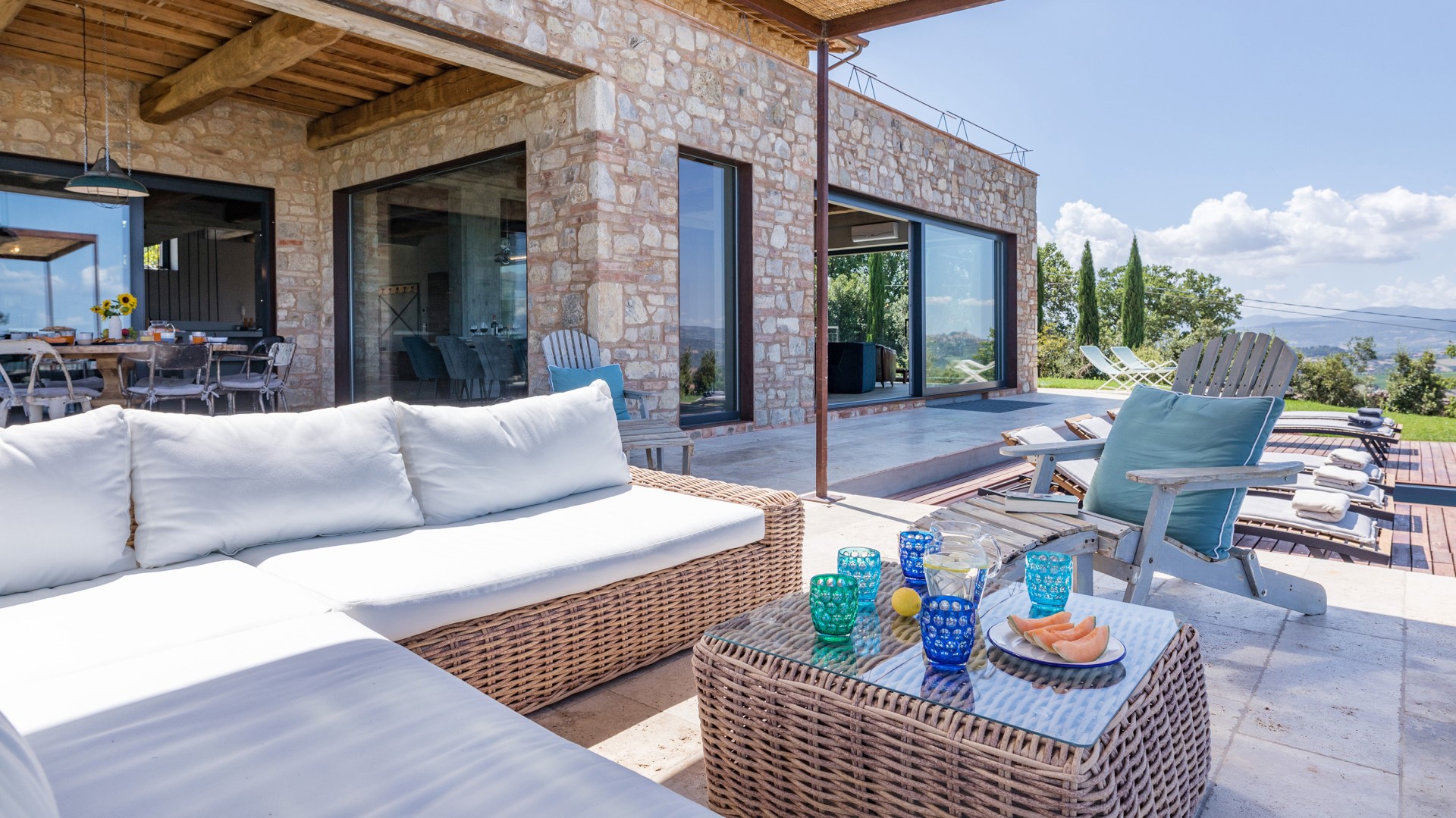 Casale The Place, Industrial-Chic Stone Villa with Pool Near Todi - Photo 12