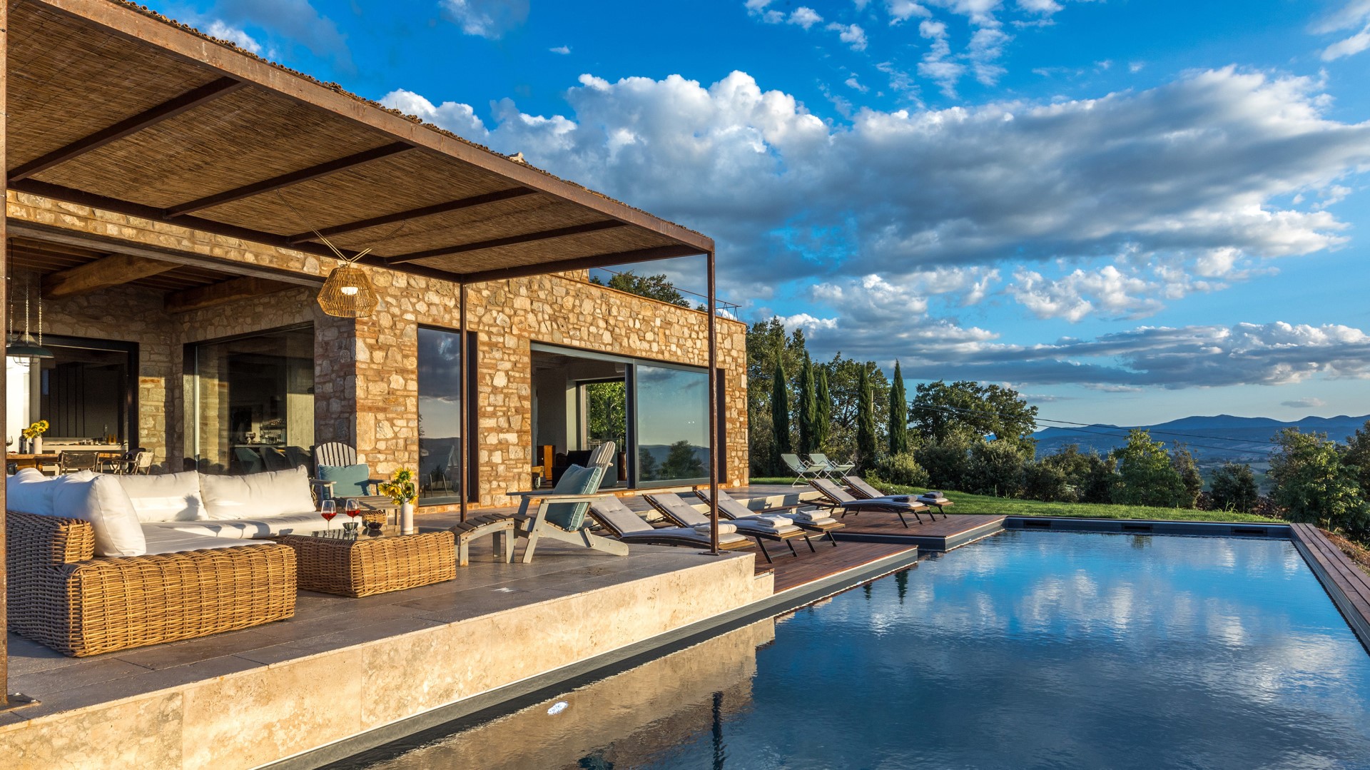 Casale The Place, Industrial-Chic Stone Villa with Pool Near Todi - Photo 18