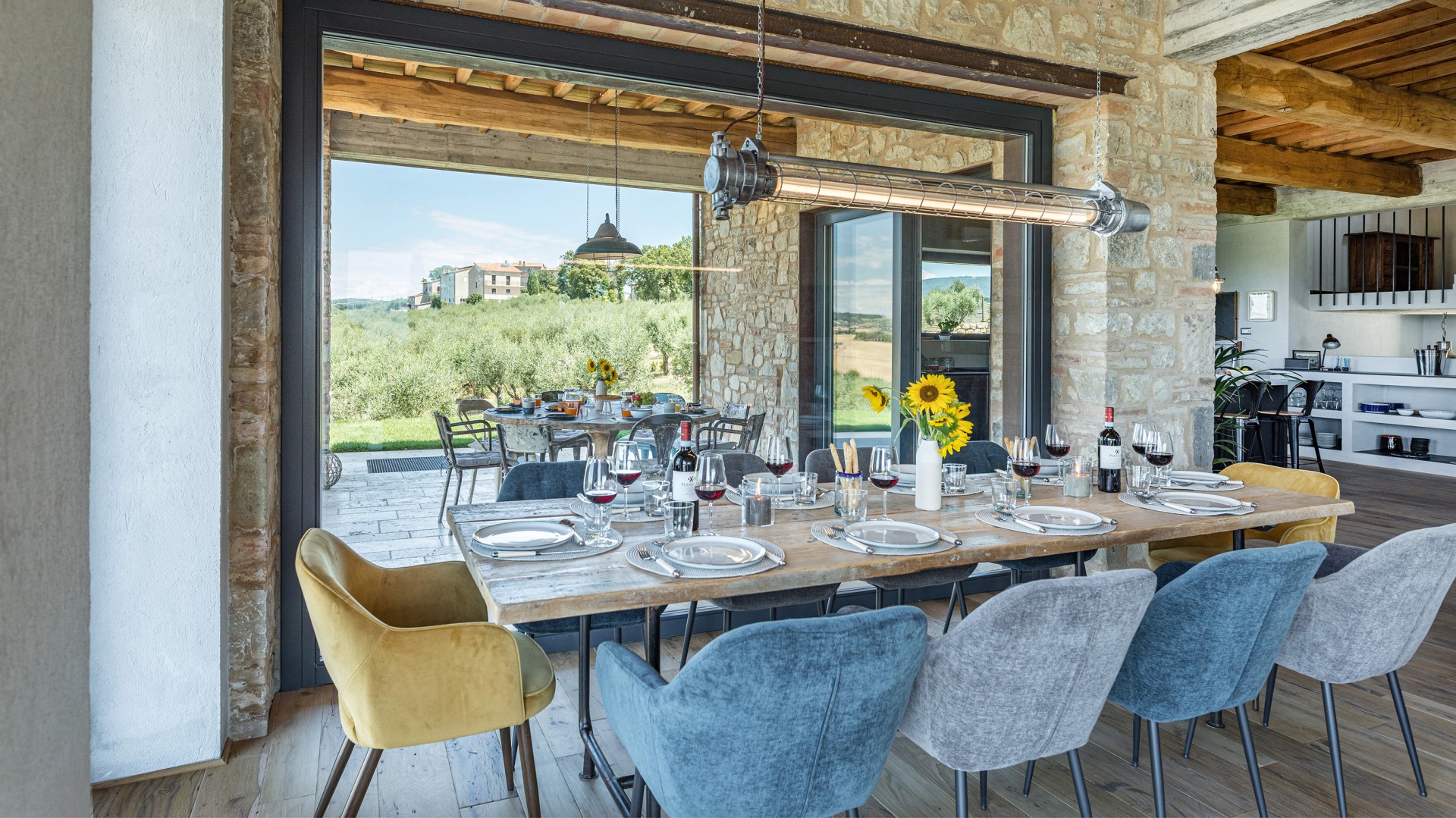Casale The Place, Industrial-Chic Stone Villa with Pool Near Todi - Photo 30
