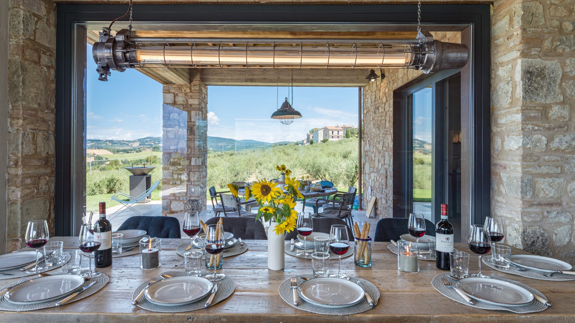 Casale The Place, Industrial-Chic Stone Villa with Pool Near Todi - Photo 32