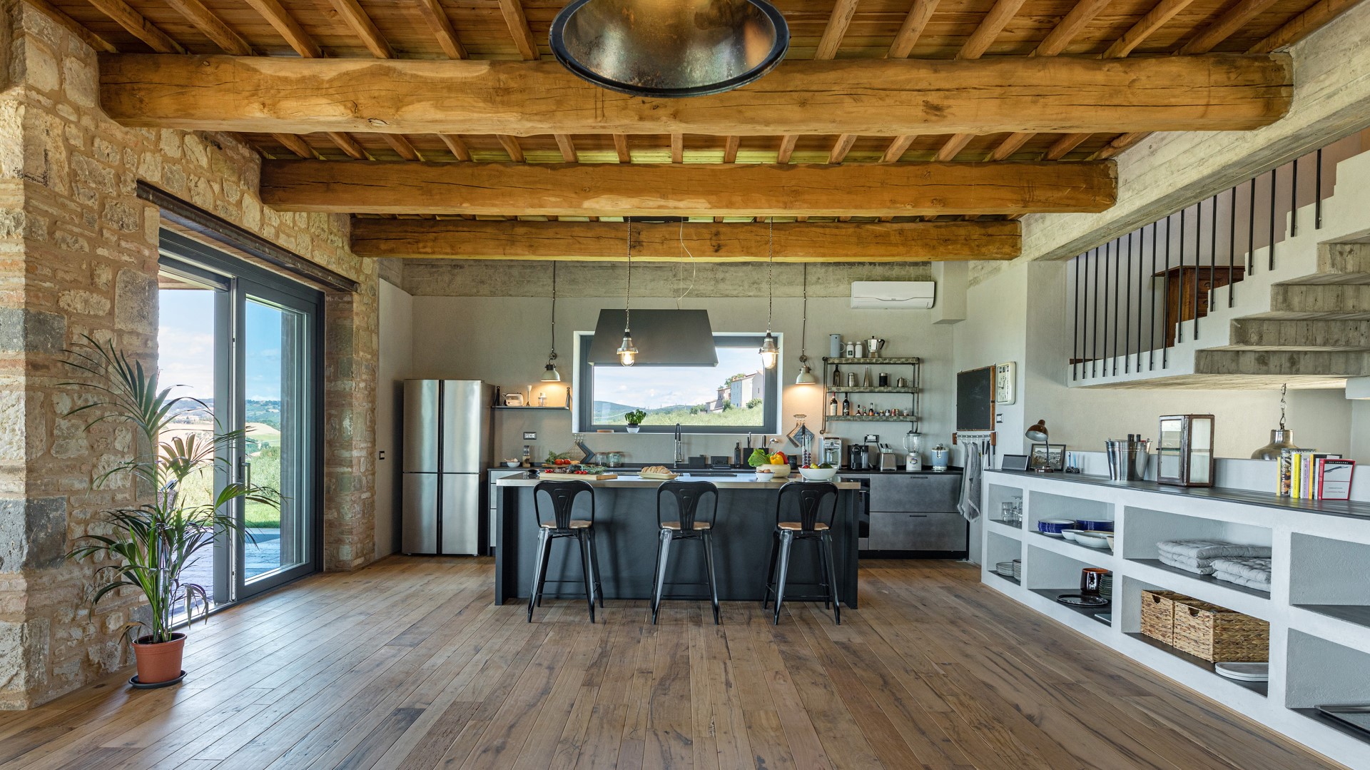 Casale The Place, Industrial-Chic Stone Villa with Pool Near Todi - Photo 33