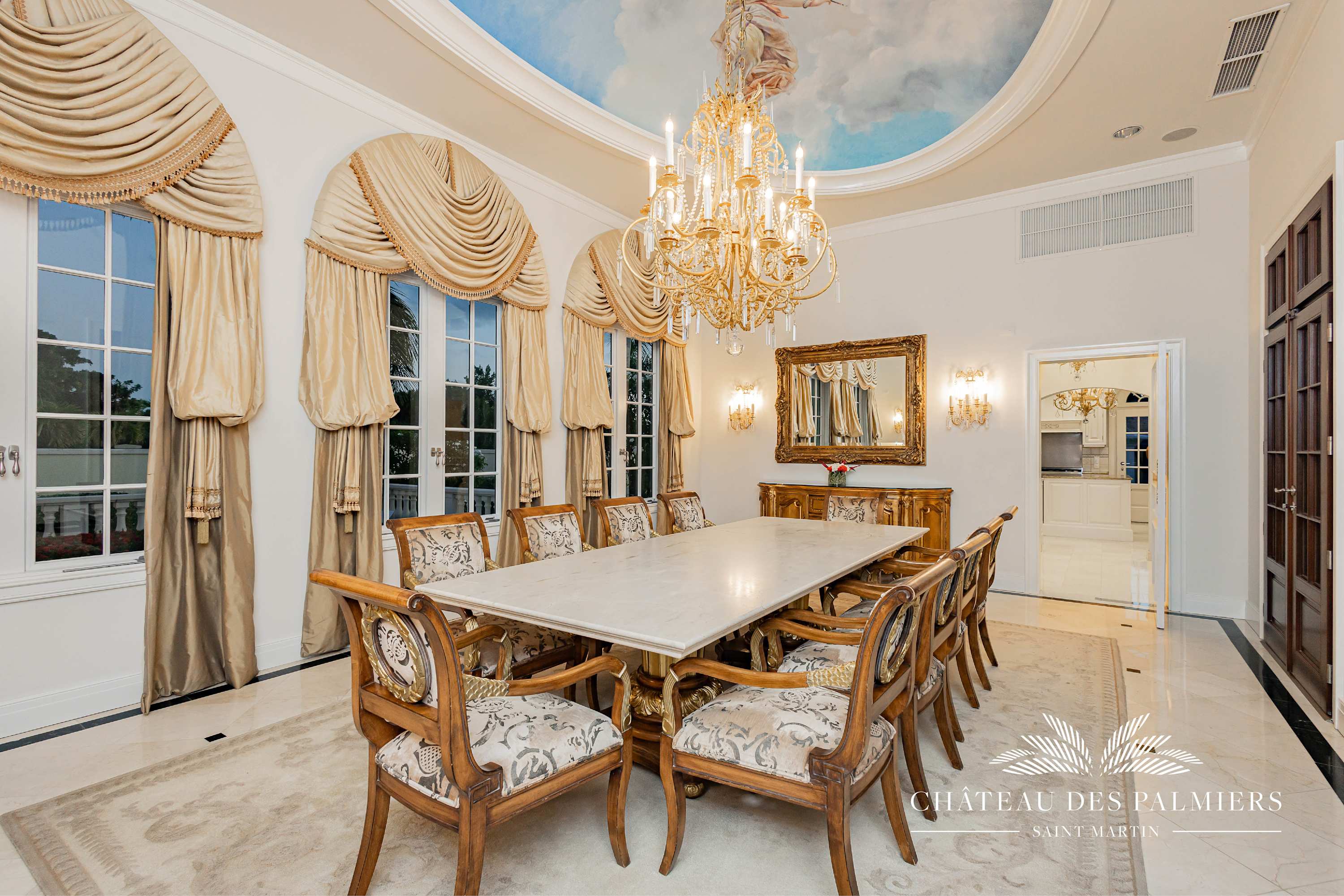 Chateau des Palmiers, 10 Bedroom Beachfront Estate on Plum Bay - Photo 12
