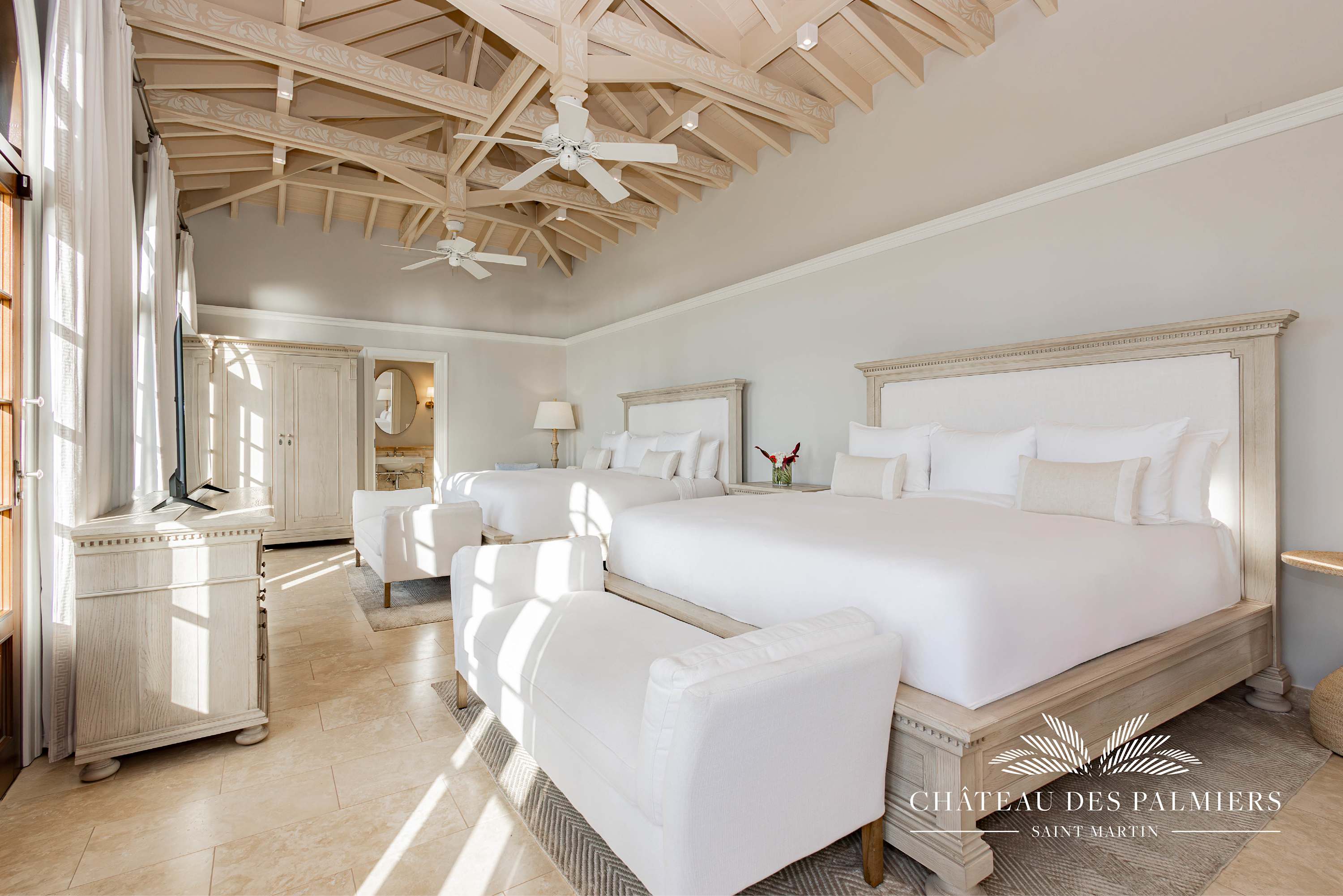 Chateau des Palmiers, 10 Bedroom Beachfront Estate on Plum Bay - Photo 30