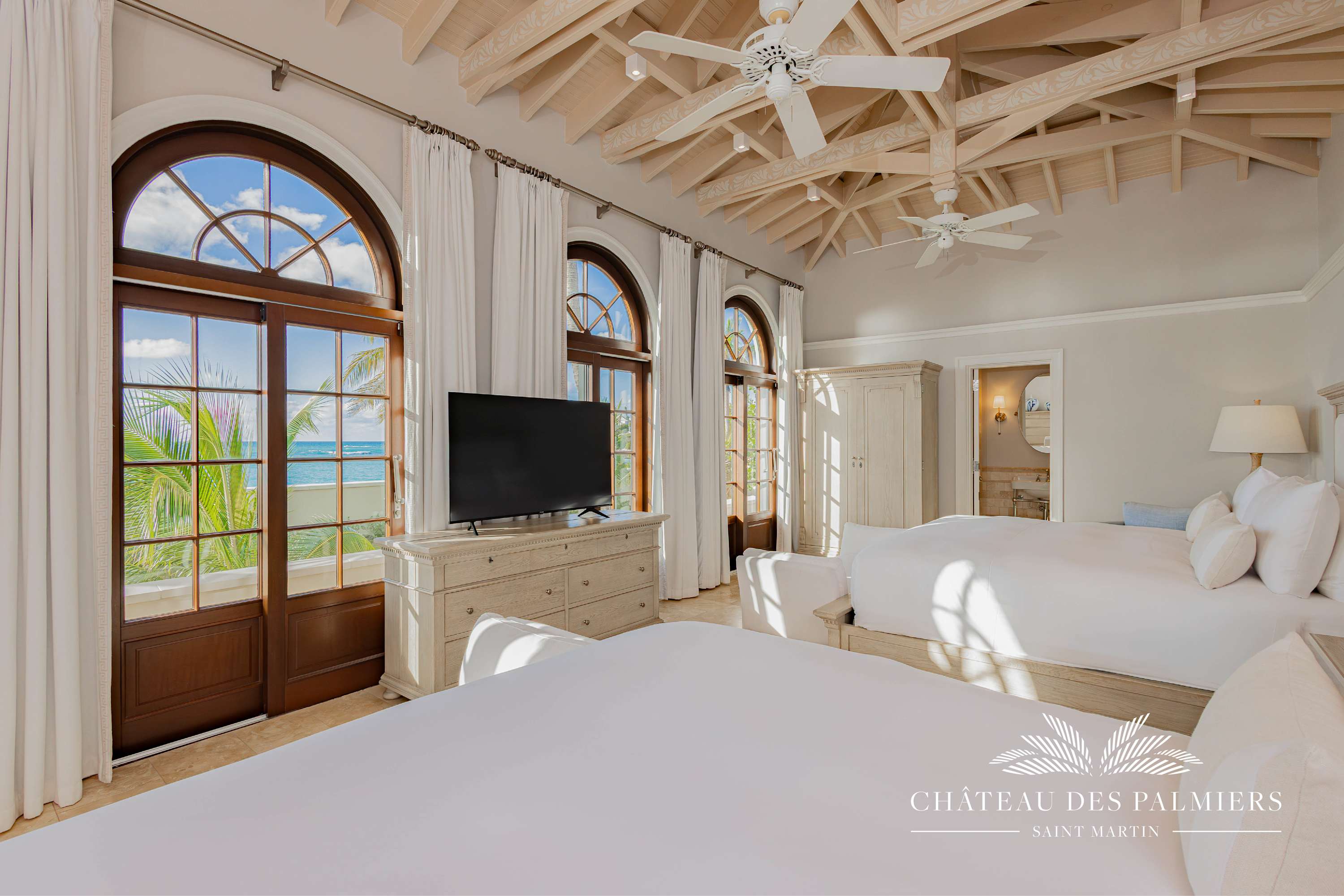 Chateau des Palmiers, 10 Bedroom Beachfront Estate on Plum Bay - Photo 31