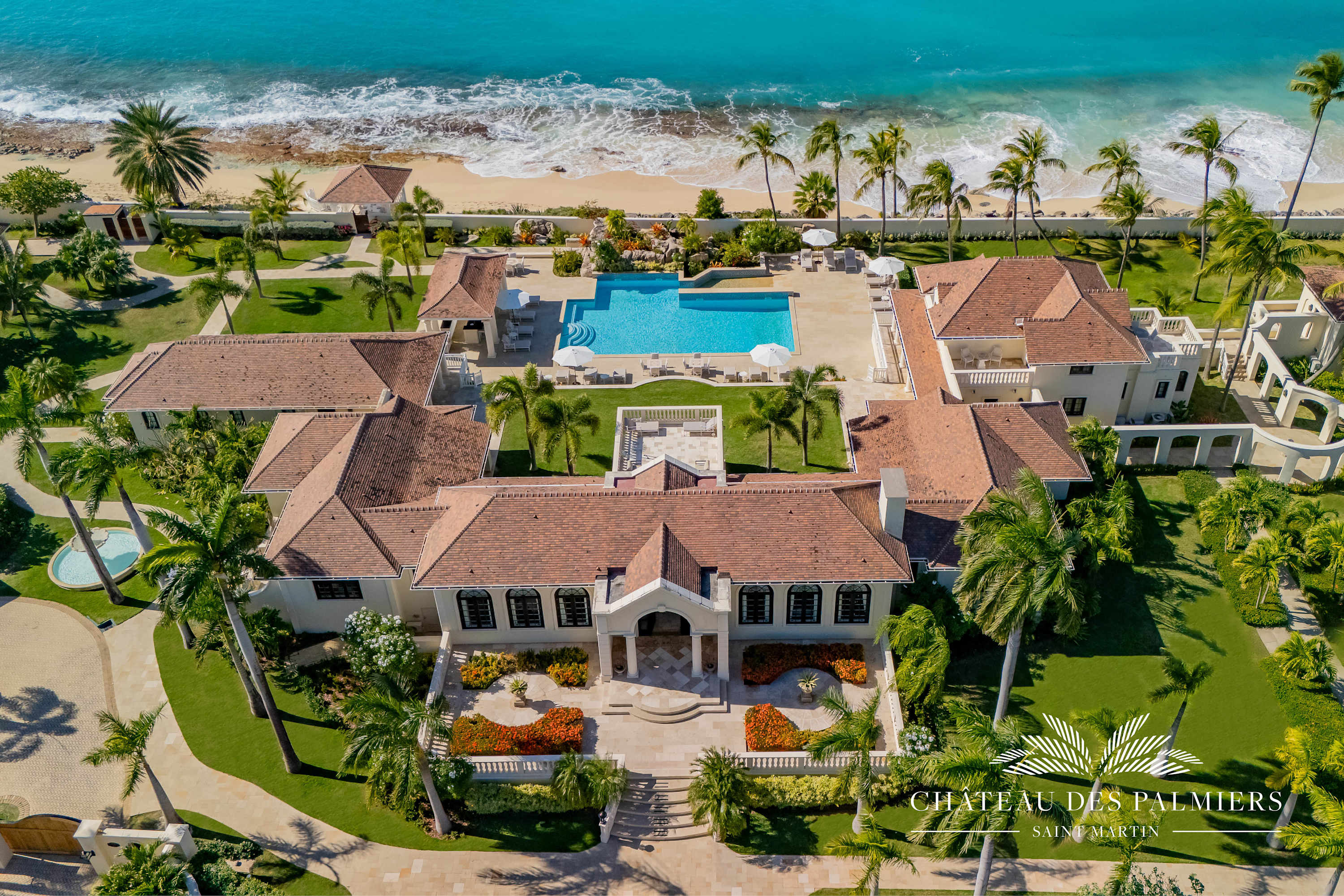 Chateau des Palmiers, 10 Bedroom Beachfront Estate on Plum Bay - Photo 7