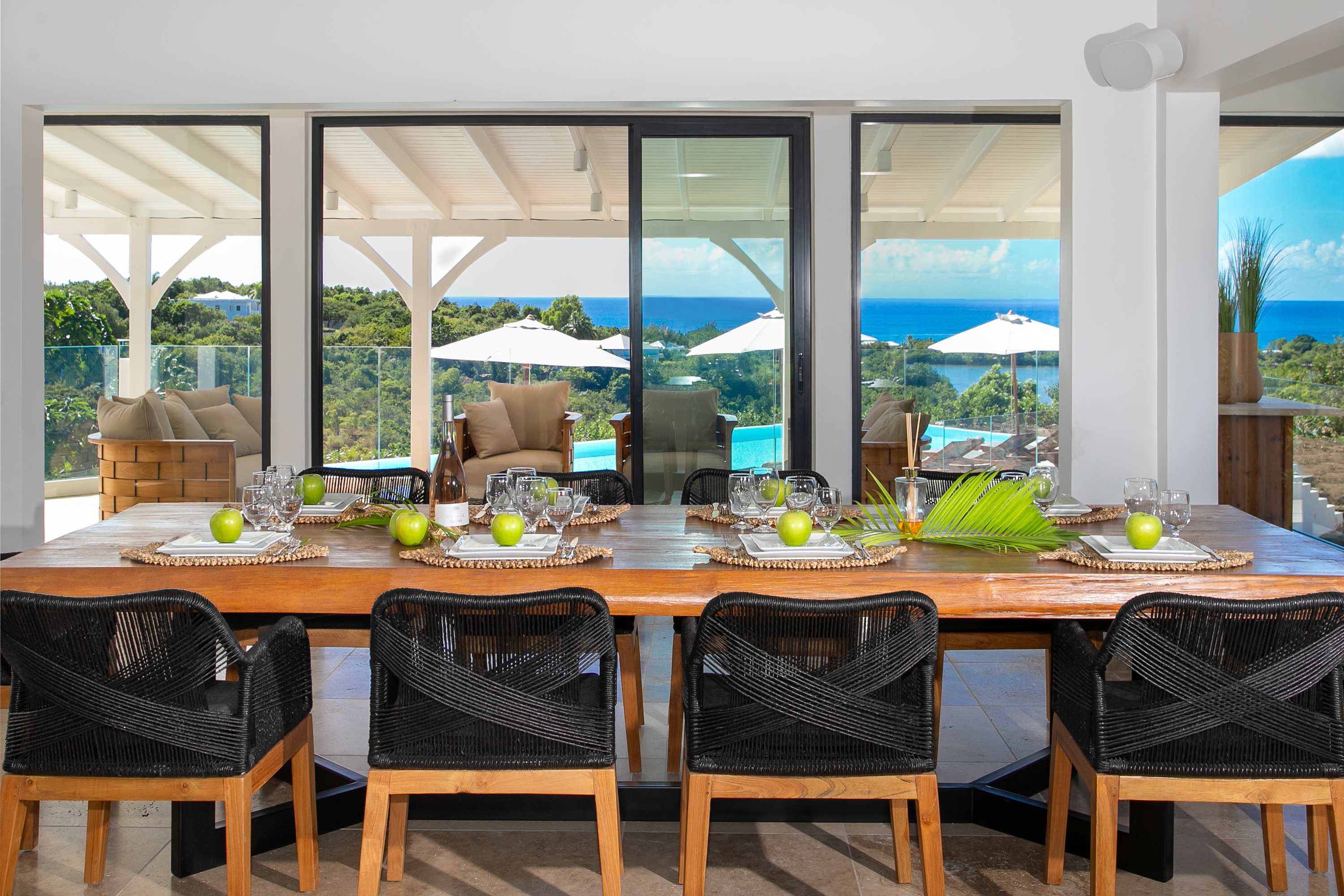 Villa Debbie, Ocean-View Terres Basses Villa with Heated Pool and Private Padel Court - Photo 12