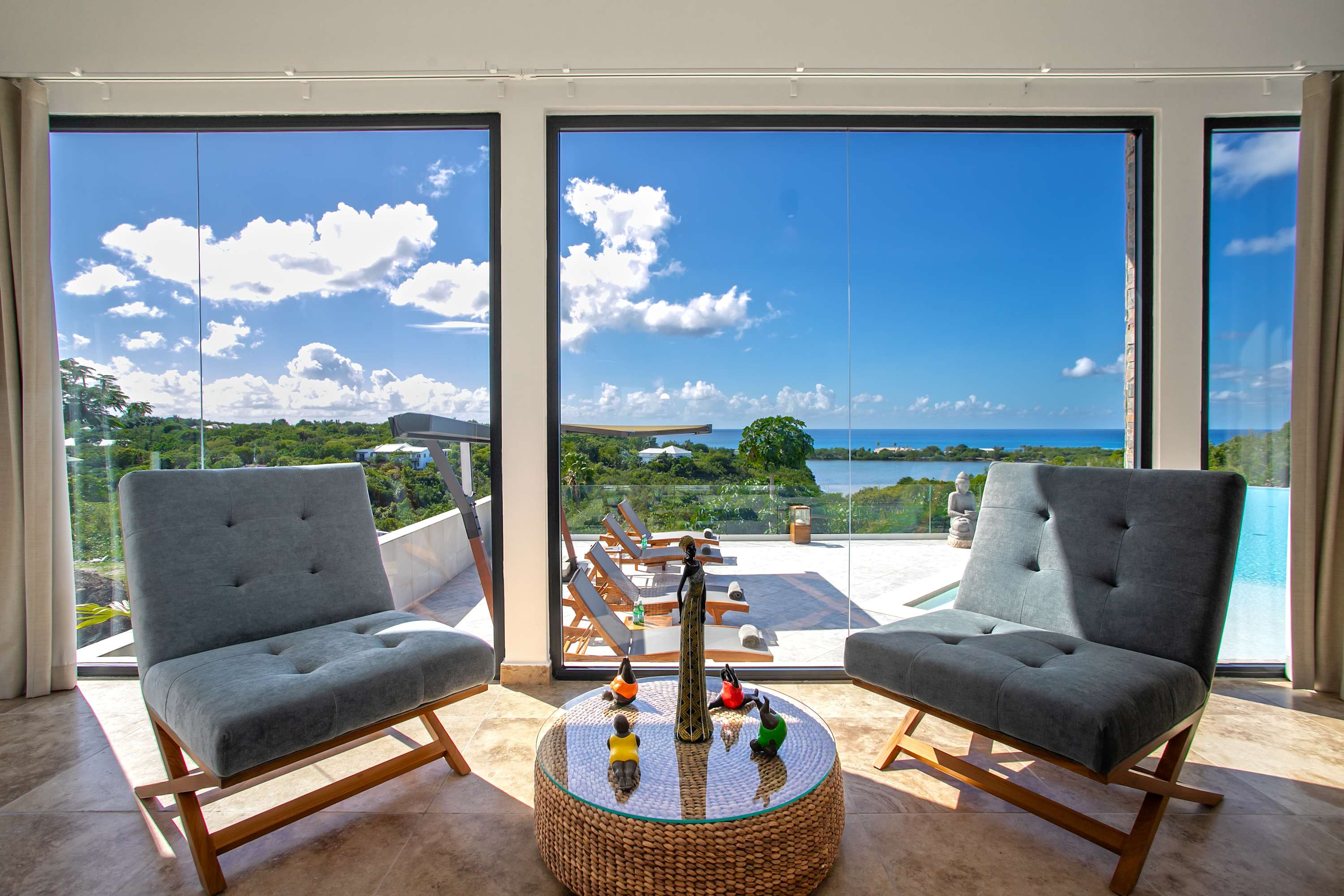 Villa Debbie, Ocean-View Terres Basses Villa with Heated Pool and Private Padel Court - Photo 25