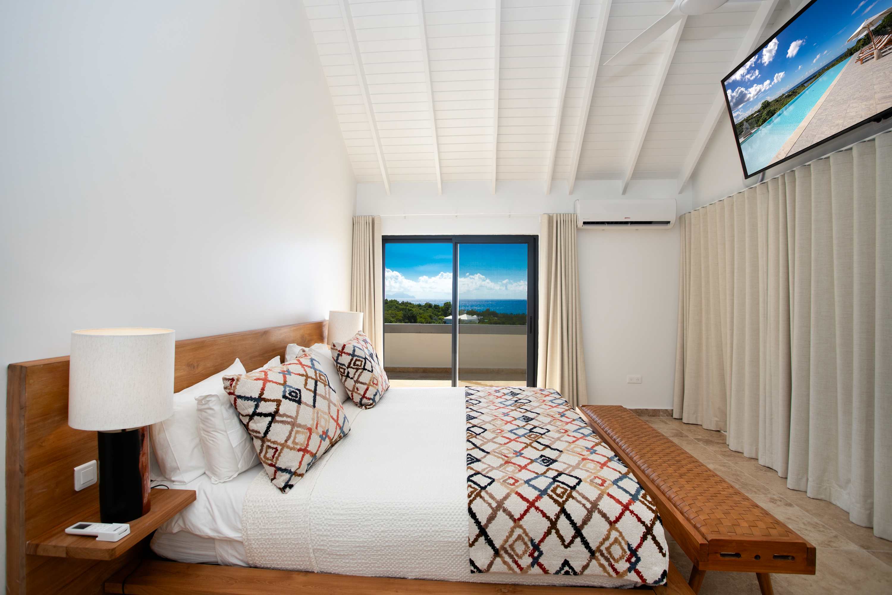 Villa Debbie, Ocean-View Terres Basses Villa with Heated Pool and Private Padel Court - Photo 40