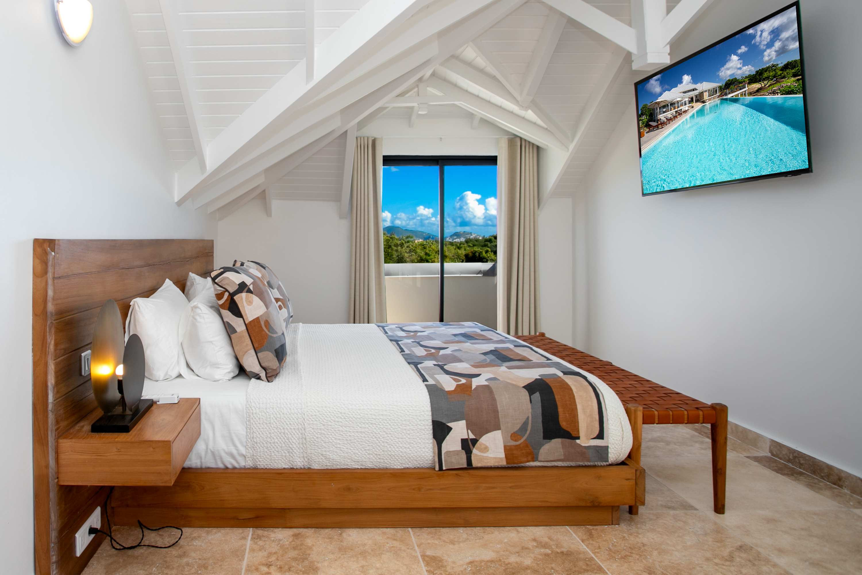 Villa Debbie, Ocean-View Terres Basses Villa with Heated Pool and Private Padel Court - Photo 46