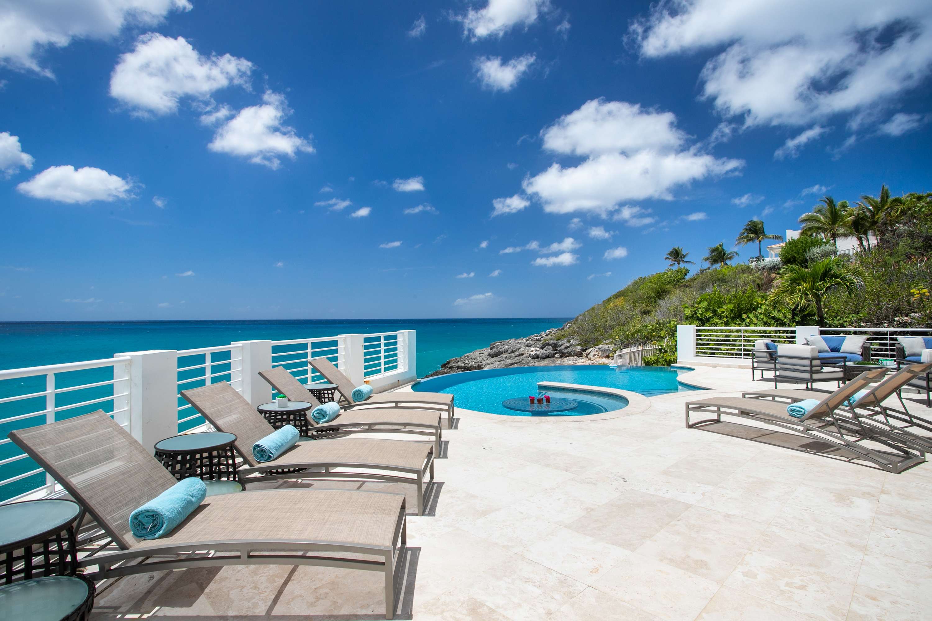Diamond Villa, a Beachfront Five-Bedroom Escape in Shore Pointe, Cupecoy Main View