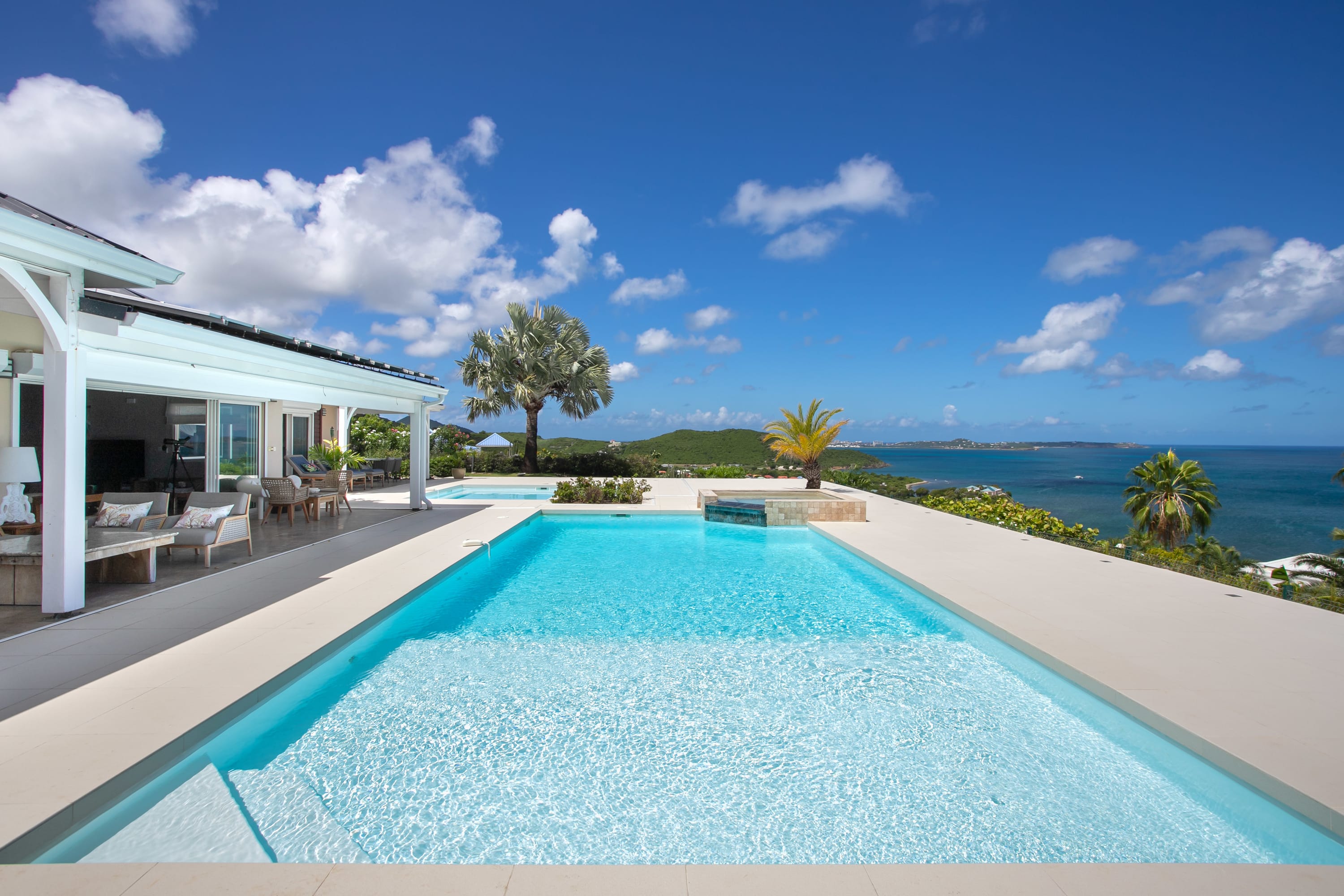 Dream in Blue, Five King Suites Above the Caribbean in Mont Choisy Main View