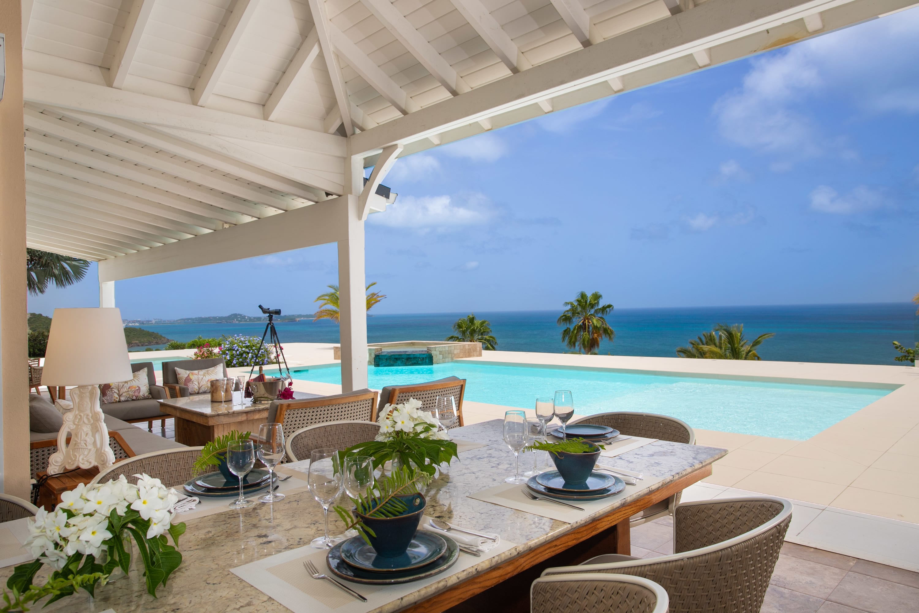 Dream in Blue, Five King Suites Above the Caribbean in Mont Choisy - Photo 19