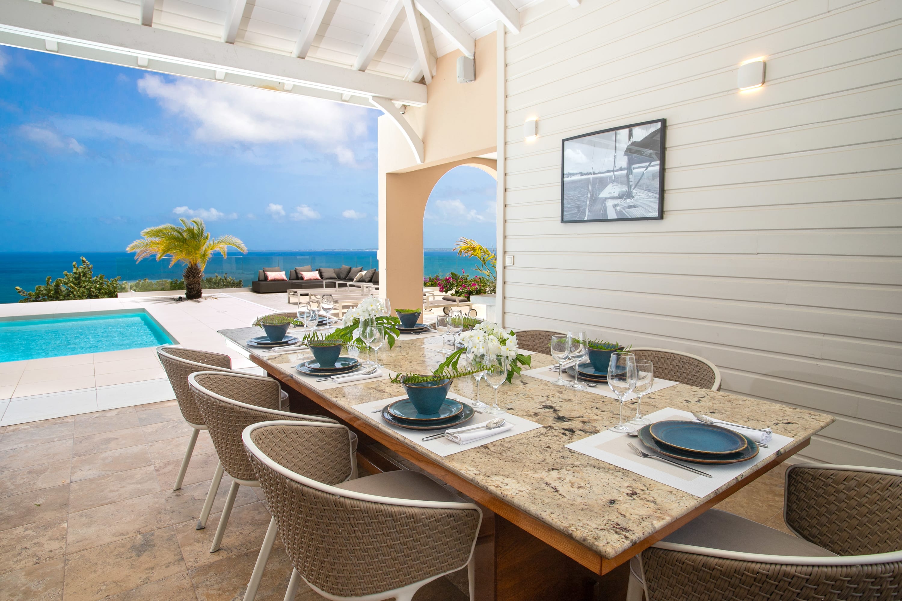 Dream in Blue, Five King Suites Above the Caribbean in Mont Choisy - Photo 20