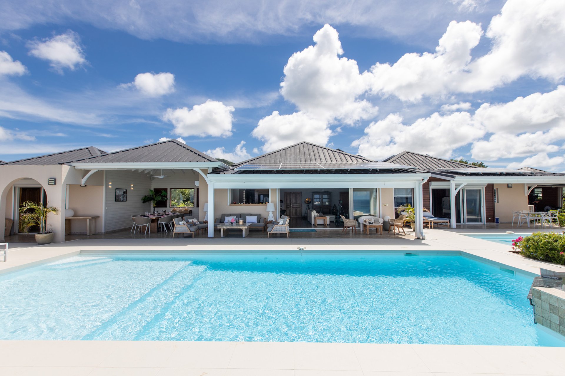 Dreamin Blue, a 5 Bedroom Happy Bay Villa with Two Heated Pools and Anguilla Views Gallery 2