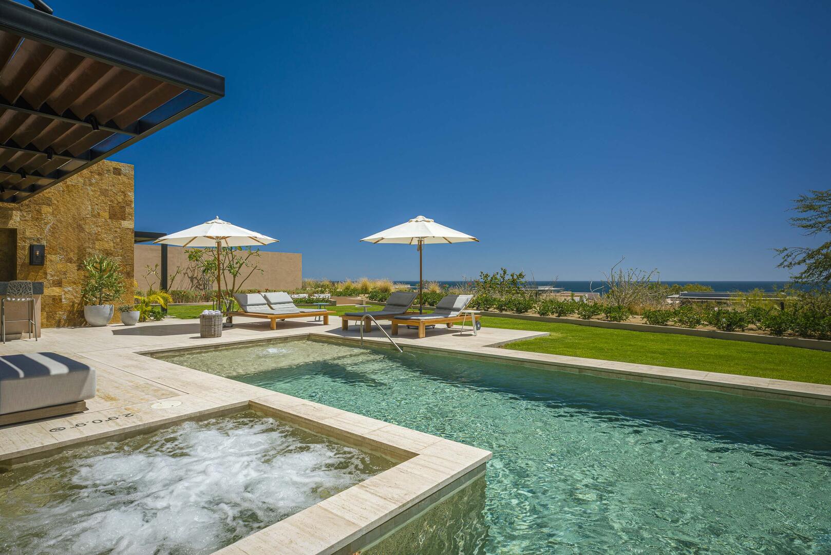 Enclave West #15, Ocean-View Puerto Los Cabos Villa with Butler, Cook and Heated Pool Gallery 2
