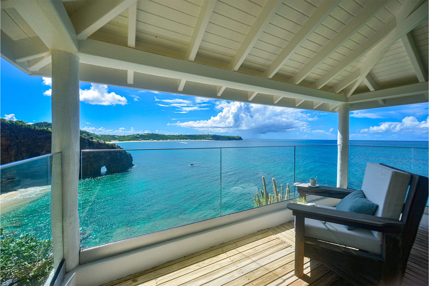 Esprit de la Mer, Cliffside Beachfront Villa above Baie Rouge - Photo 9