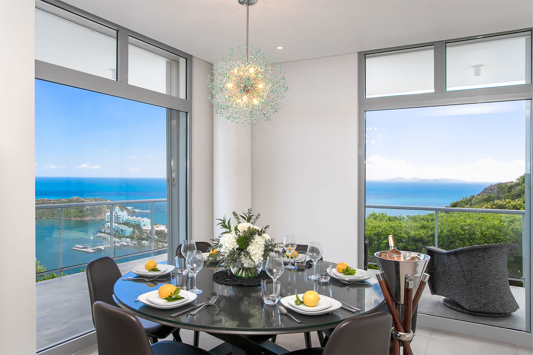 Five Minutes More, Ocean View Villa in Oyster Pond with Four King Suites - Photo 22