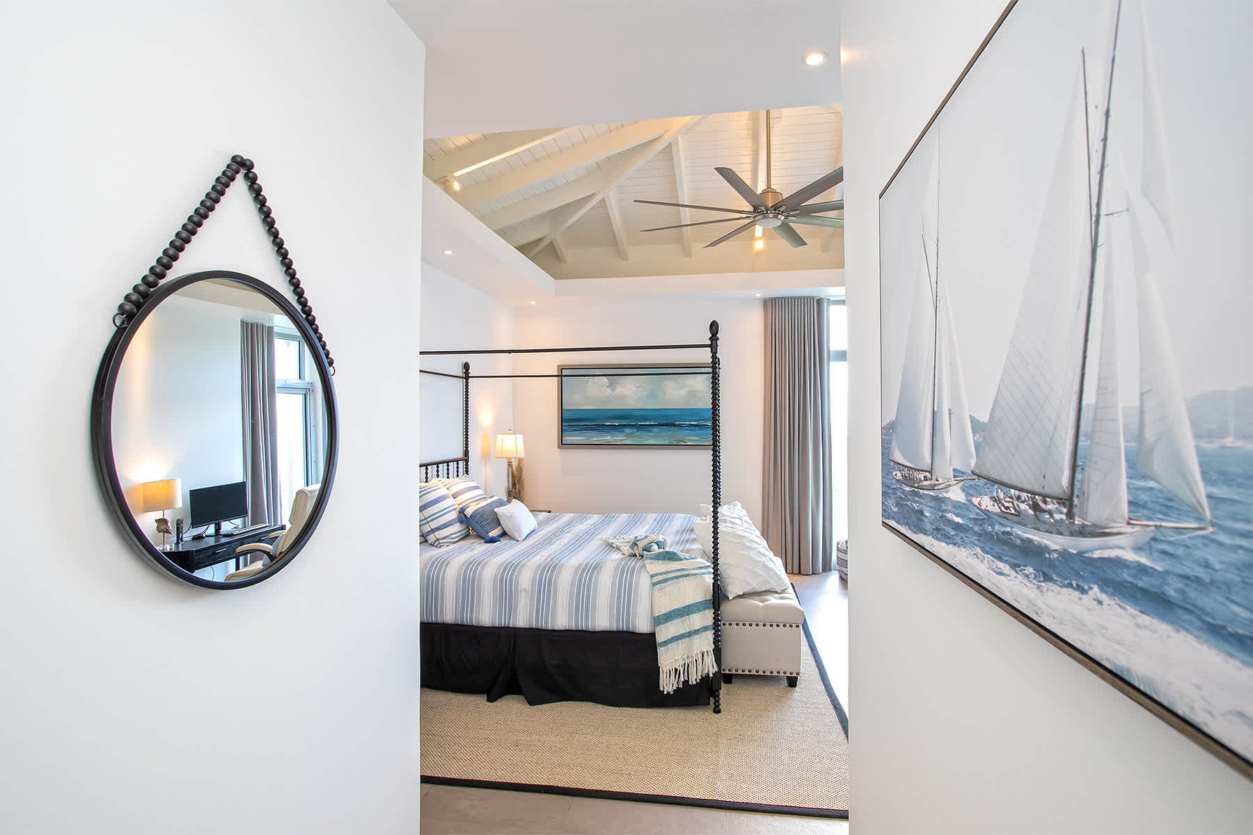 Five Minutes More, Ocean View Villa in Oyster Pond with Four King Suites - Photo 28