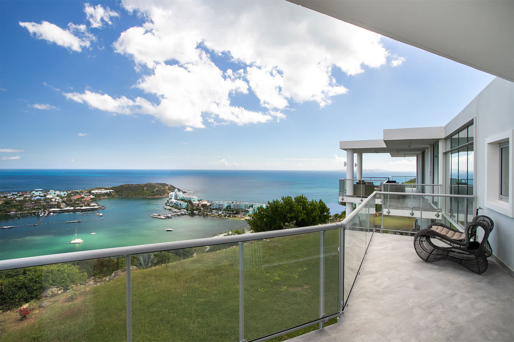 Five Minutes More, Ocean View Villa in Oyster Pond with Four King Suites - Photo 43