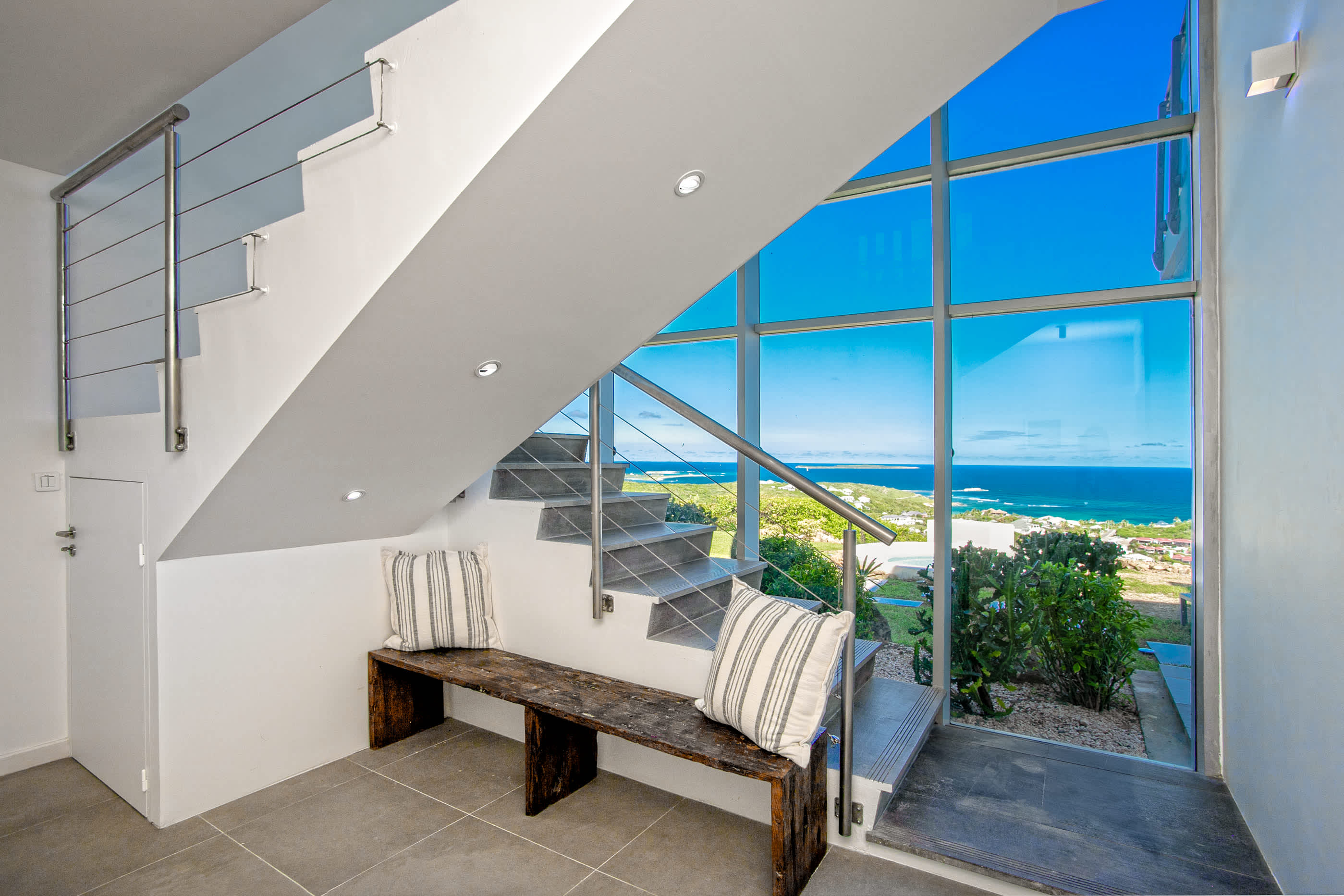 Five Minutes More, Ocean View Villa in Oyster Pond with Four King Suites - Photo 44