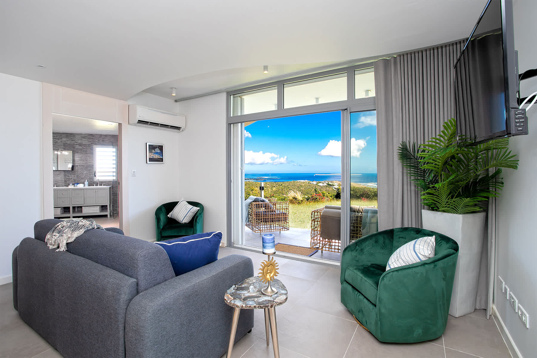 Five Minutes More, Ocean View Villa in Oyster Pond with Four King Suites - Photo 48