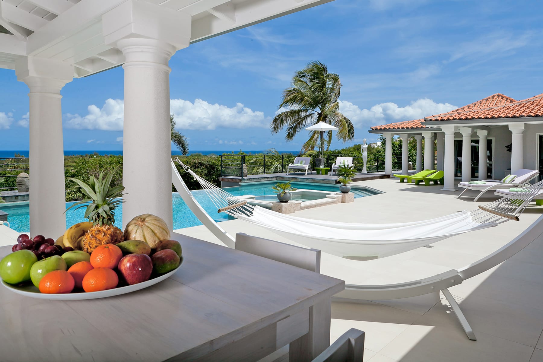 Villa Giselle, Terres Basses Villa with 180 Degree Caribbean Views and a Heated Pool - Photo 12