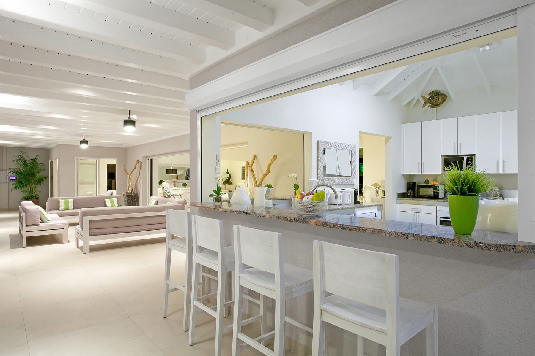 Villa Giselle, Terres Basses Villa with 180 Degree Caribbean Views and a Heated Pool - Photo 22