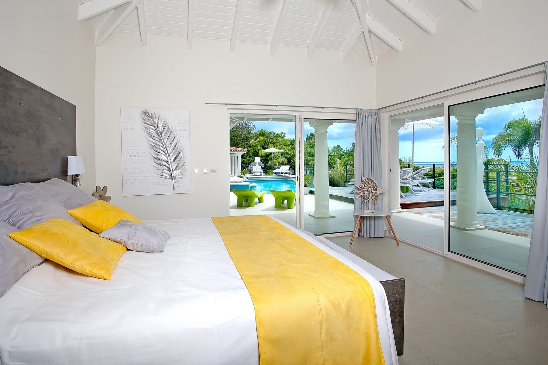 Villa Giselle, Terres Basses Villa with 180 Degree Caribbean Views and a Heated Pool - Photo 31