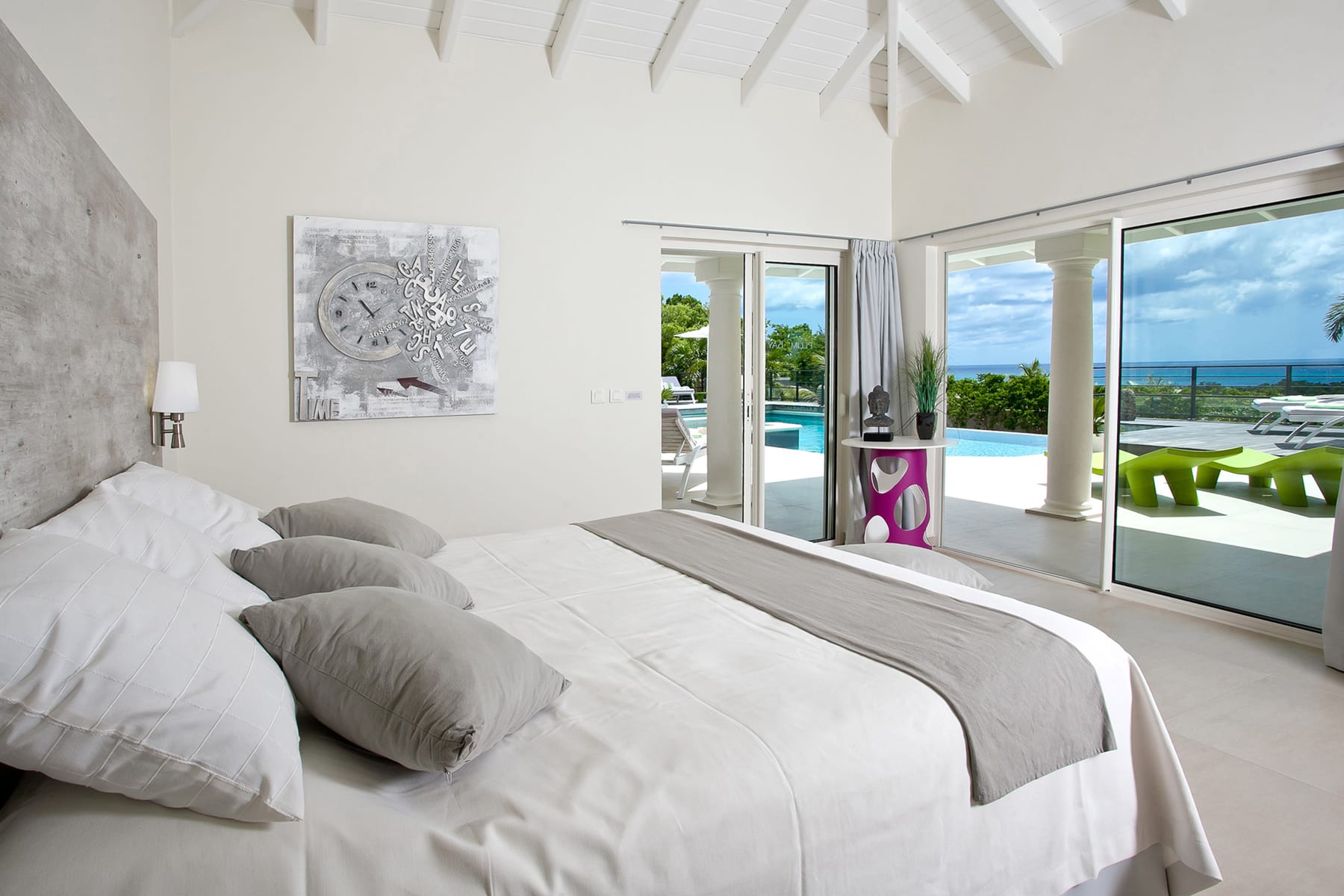 Villa Giselle, Terres Basses Villa with 180 Degree Caribbean Views and a Heated Pool - Photo 34