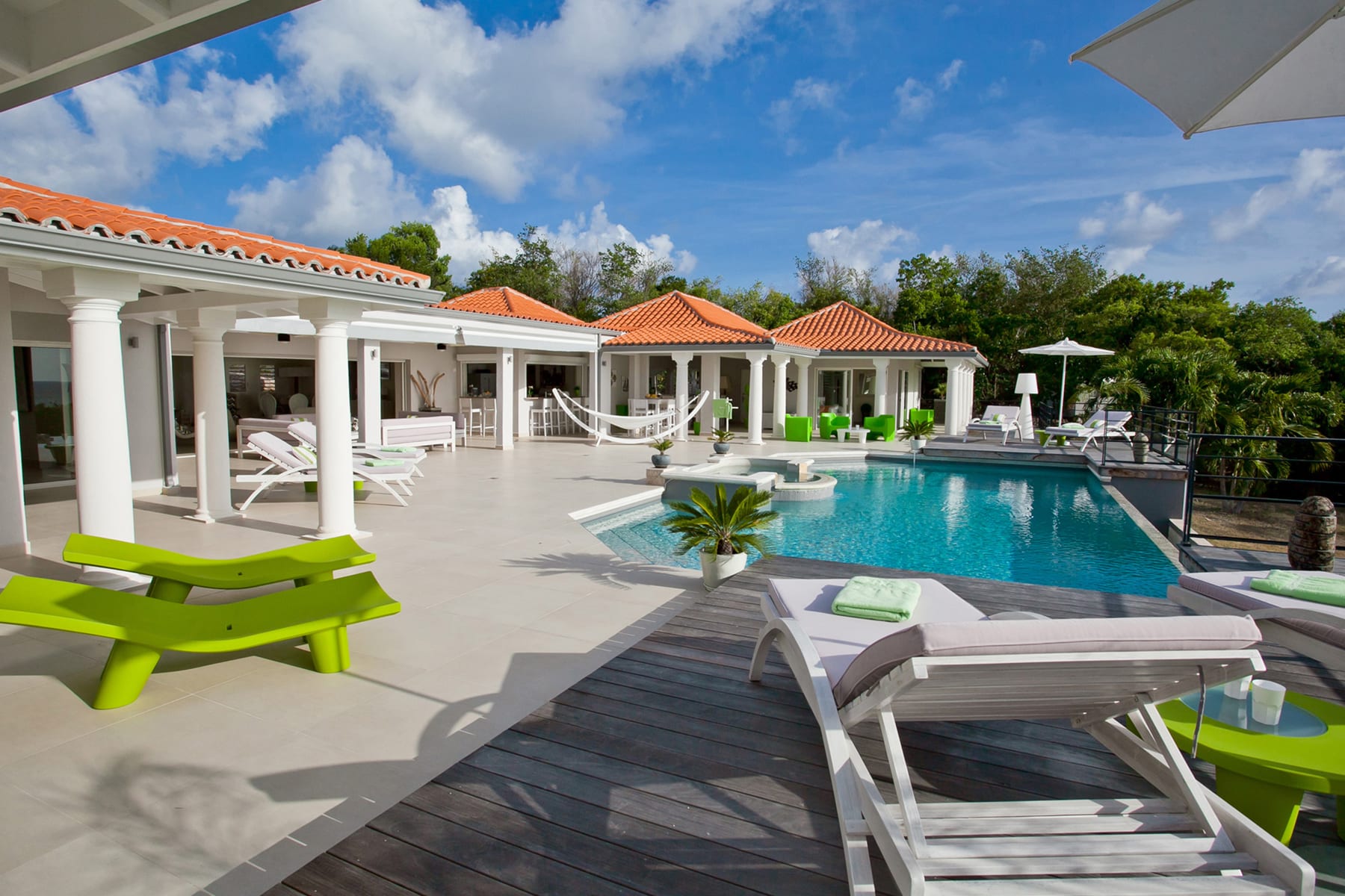 Villa Giselle, Terres Basses Villa with 180 Degree Caribbean Views and a Heated Pool - Photo 6