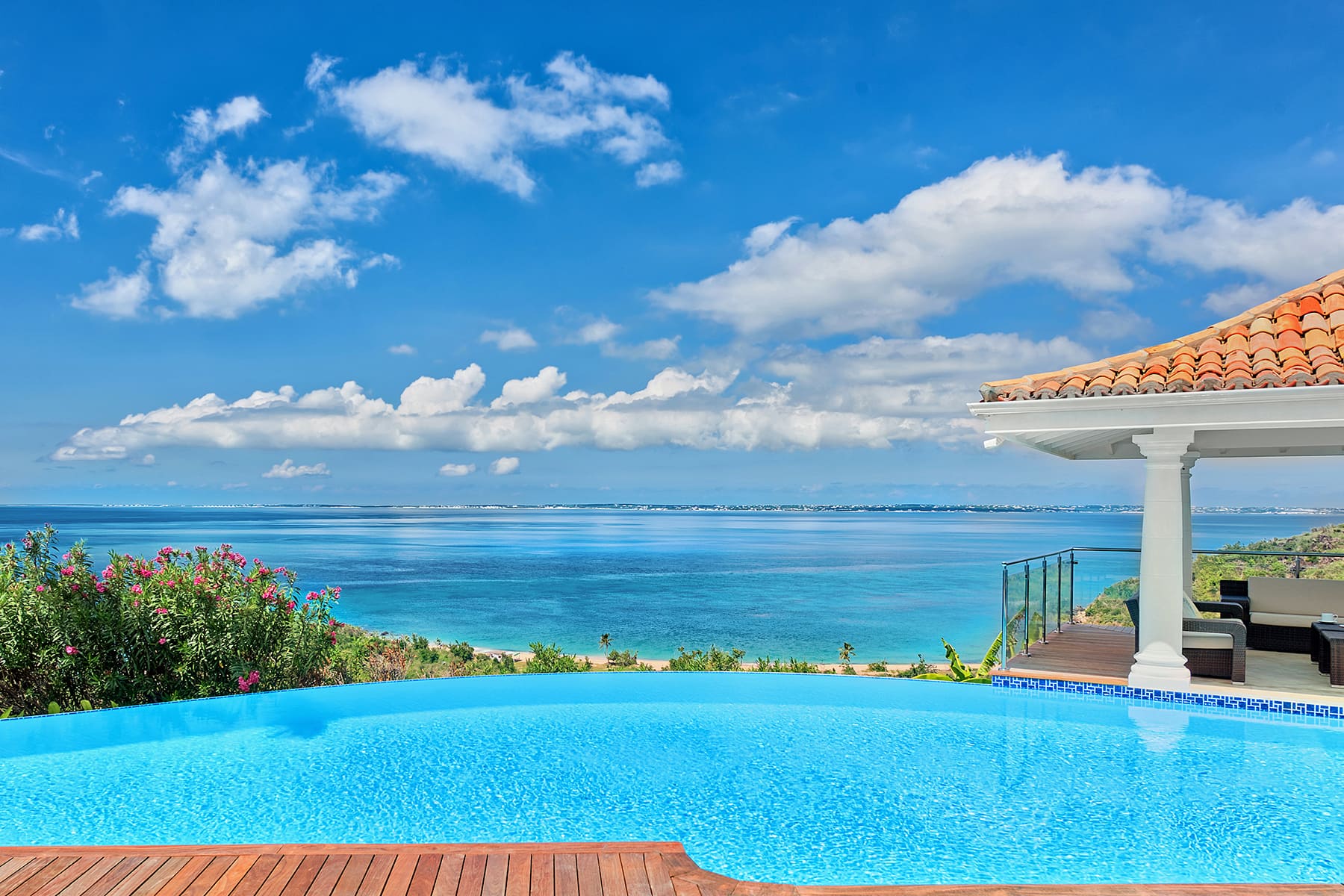 Villa Happy Bay, Ocean View Ease in Mont Choisy Main View